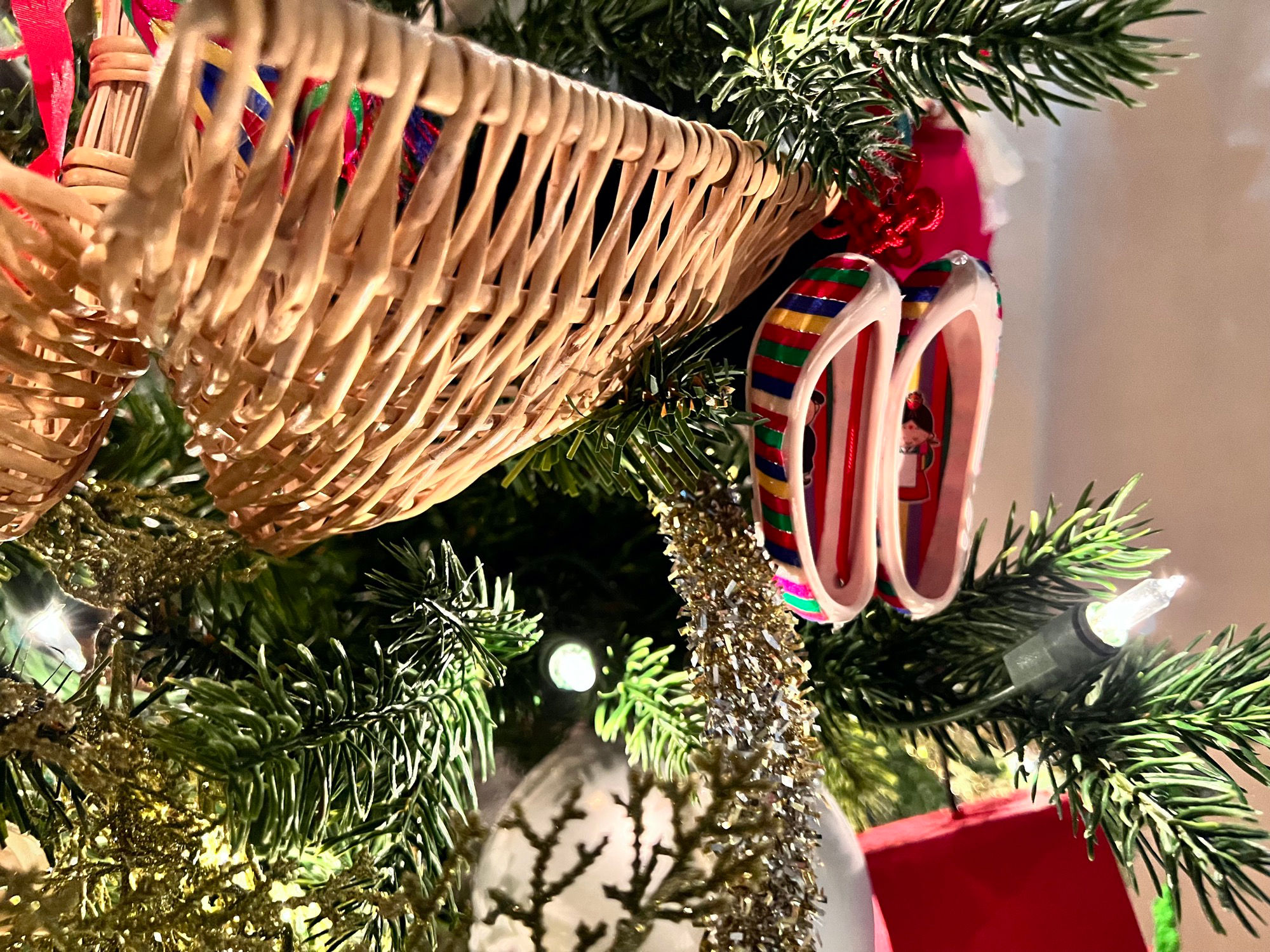 South Korean Christmas Ornament