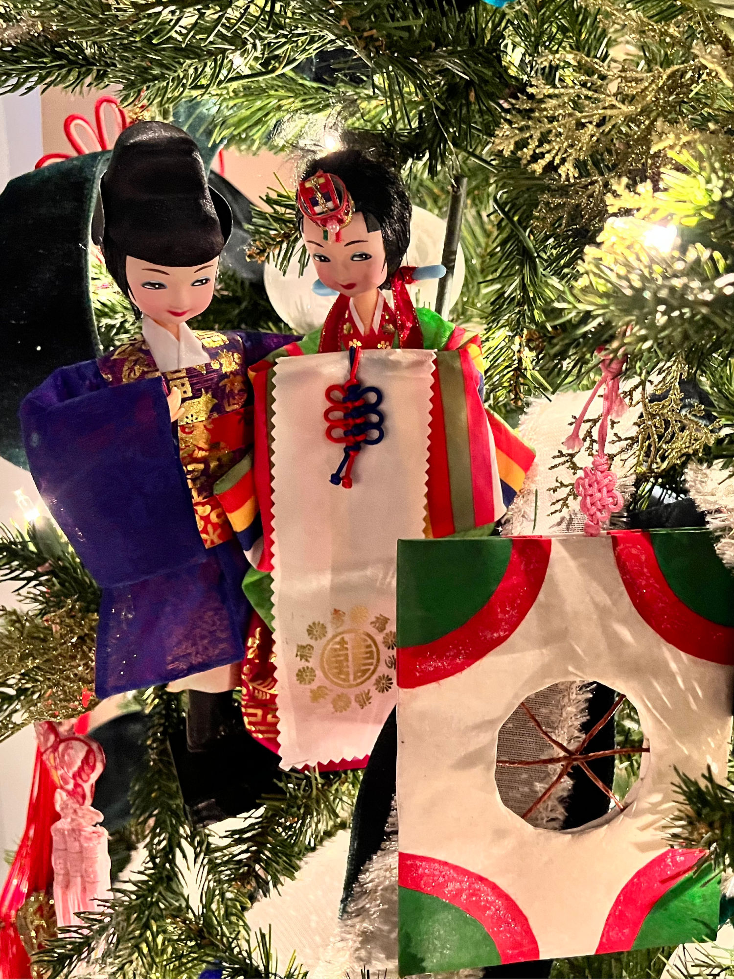 South Korean Christmas Ornament
