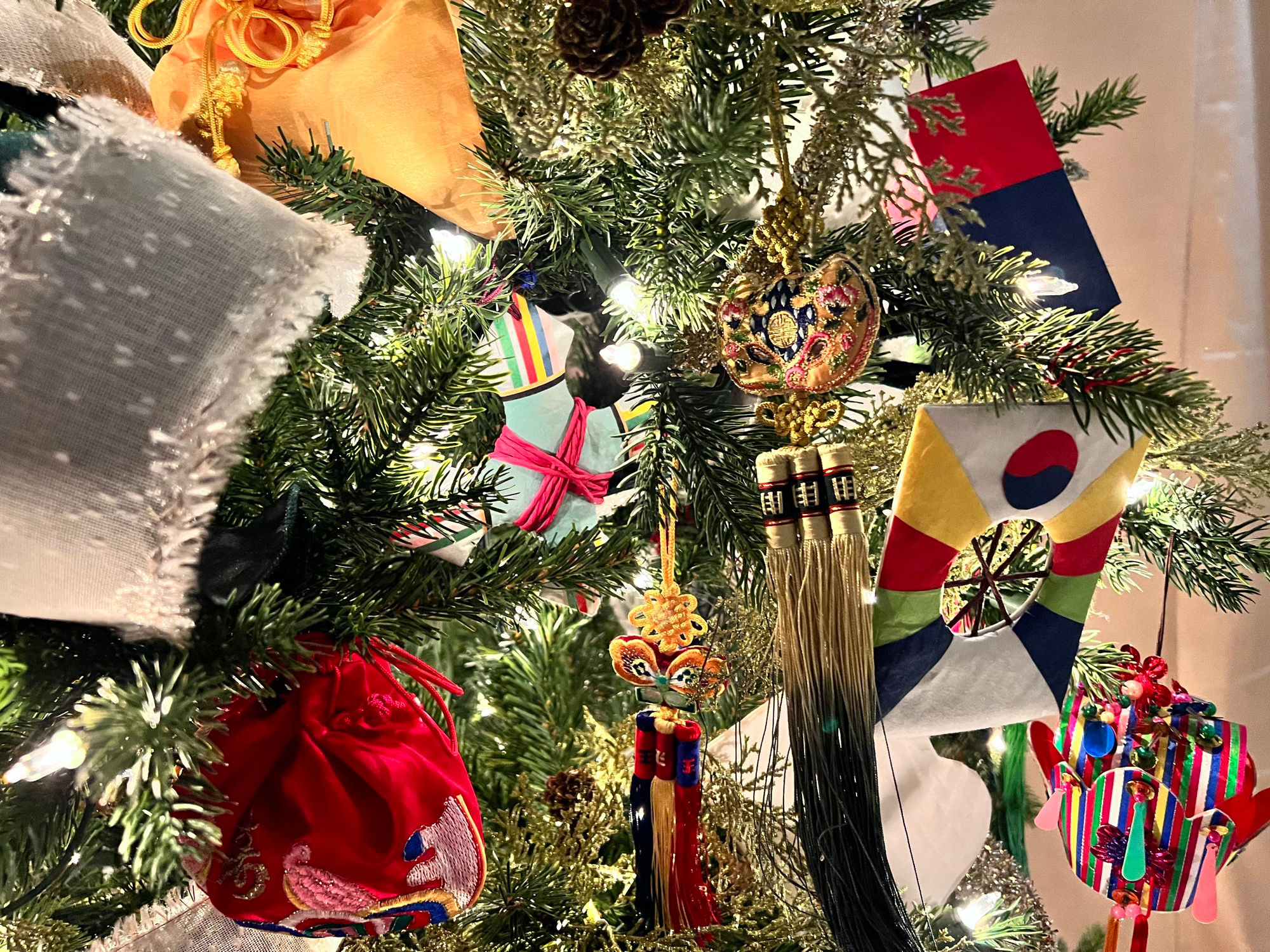 South Korean Christmas Ornament