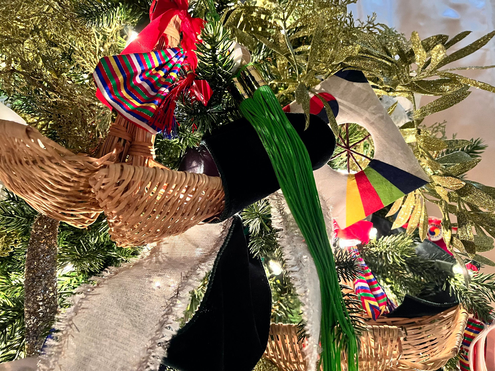 South Korean Christmas Ornament