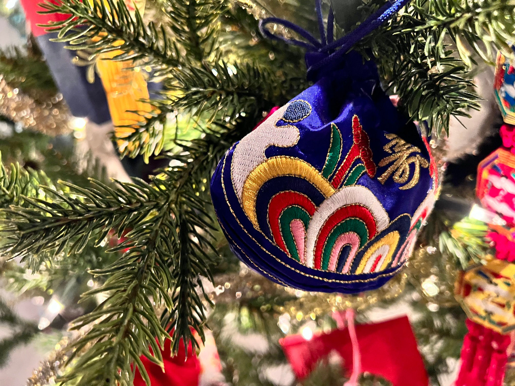 South Korean Christmas Ornament