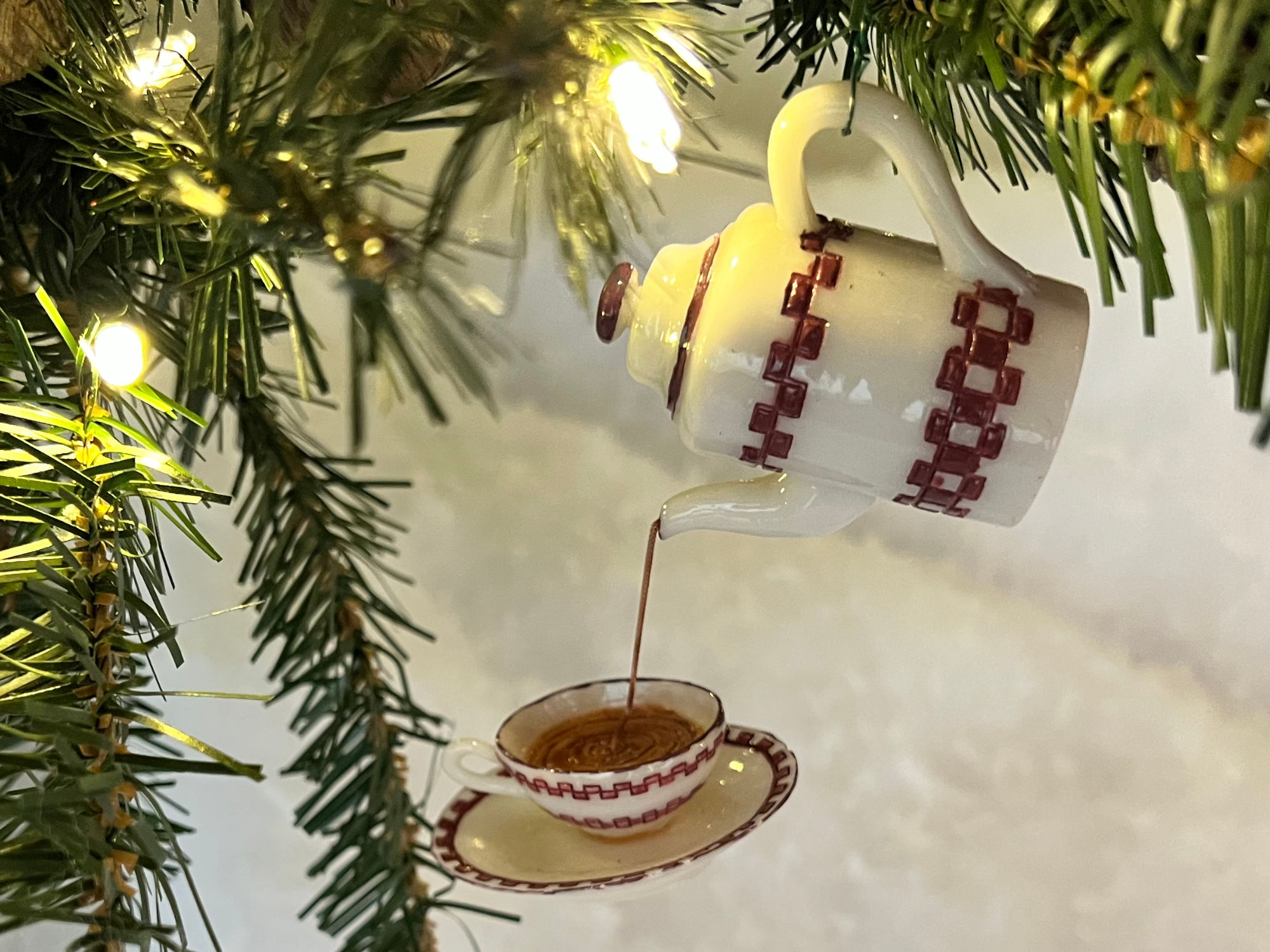 Tea Christmas Ornament