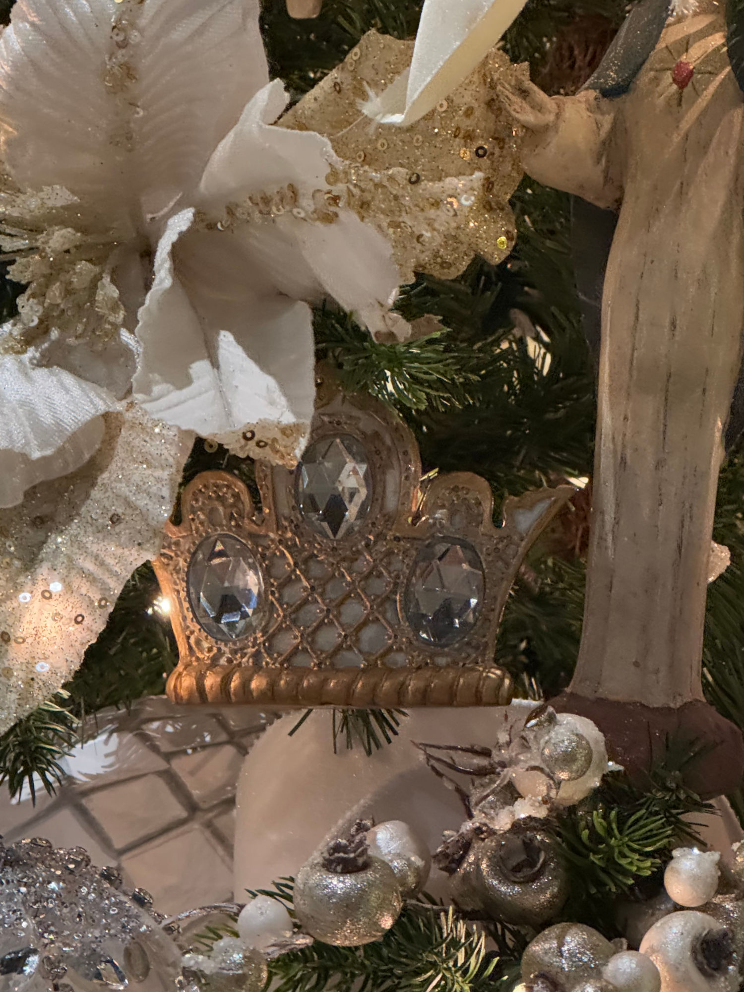 Crown Christmas Ornament Vatican Crown Christmas Ornament