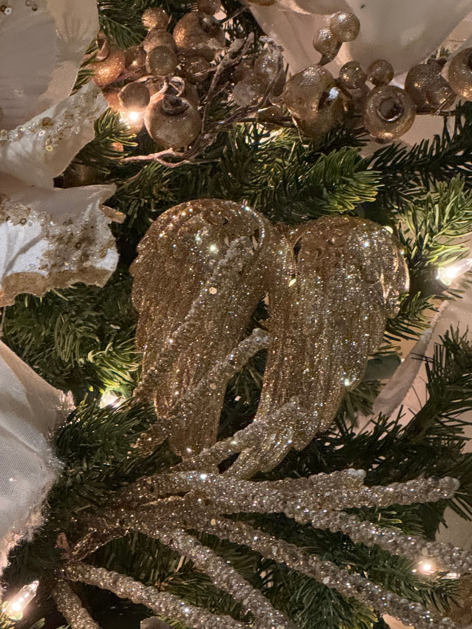 Wings Christmas Ornament Vatican Wings Christmas Ornament