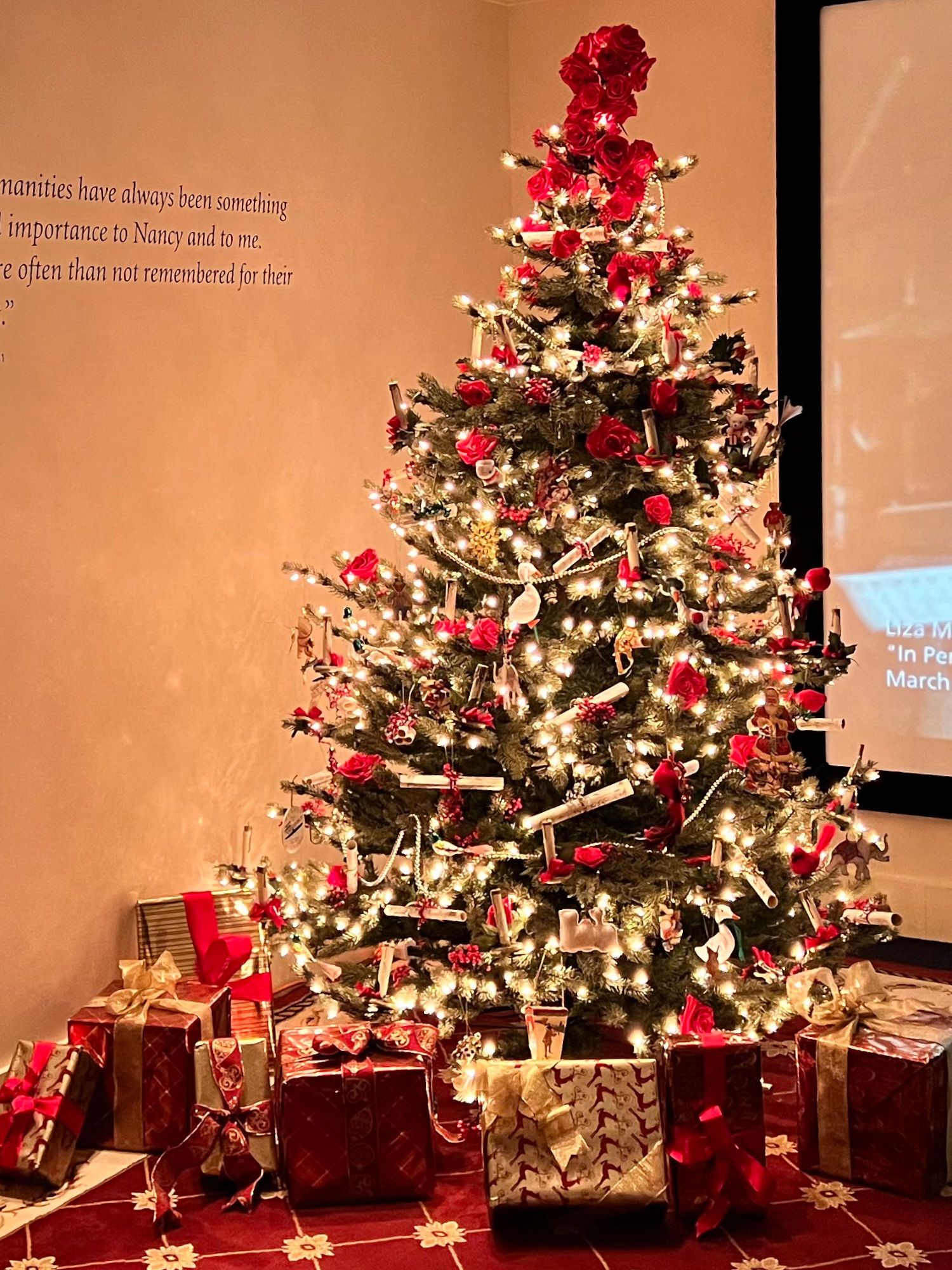 Reagan's White House Christmas Tree