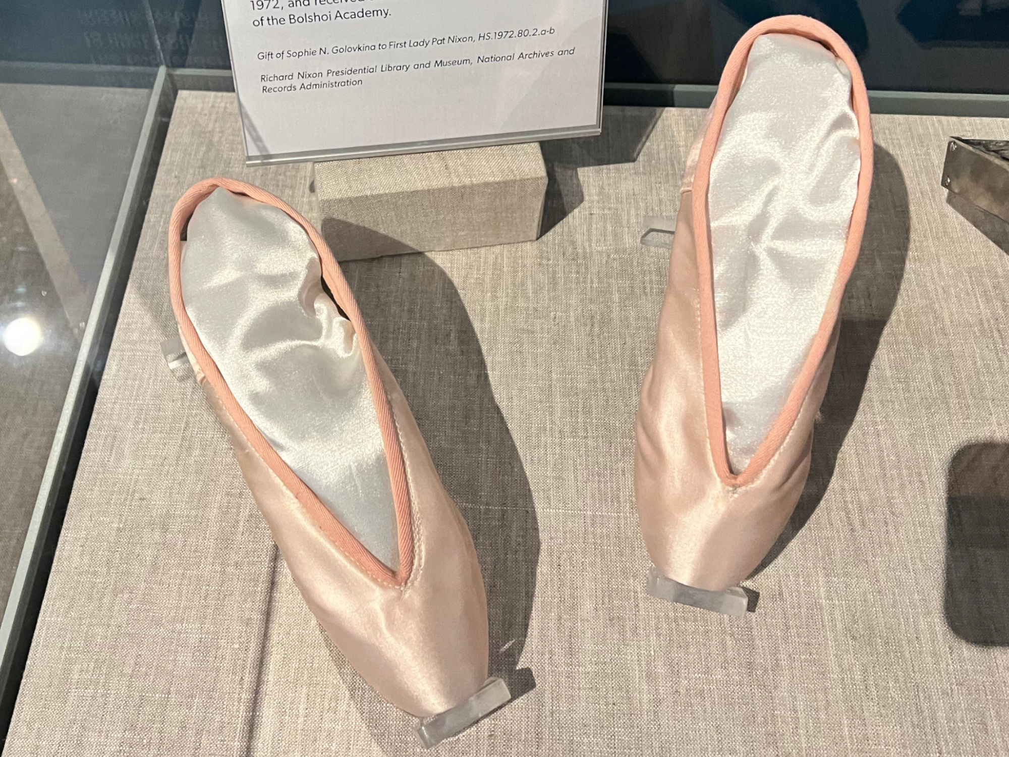 Brezhnev Bolshoi Ballerina Pointe Shoes