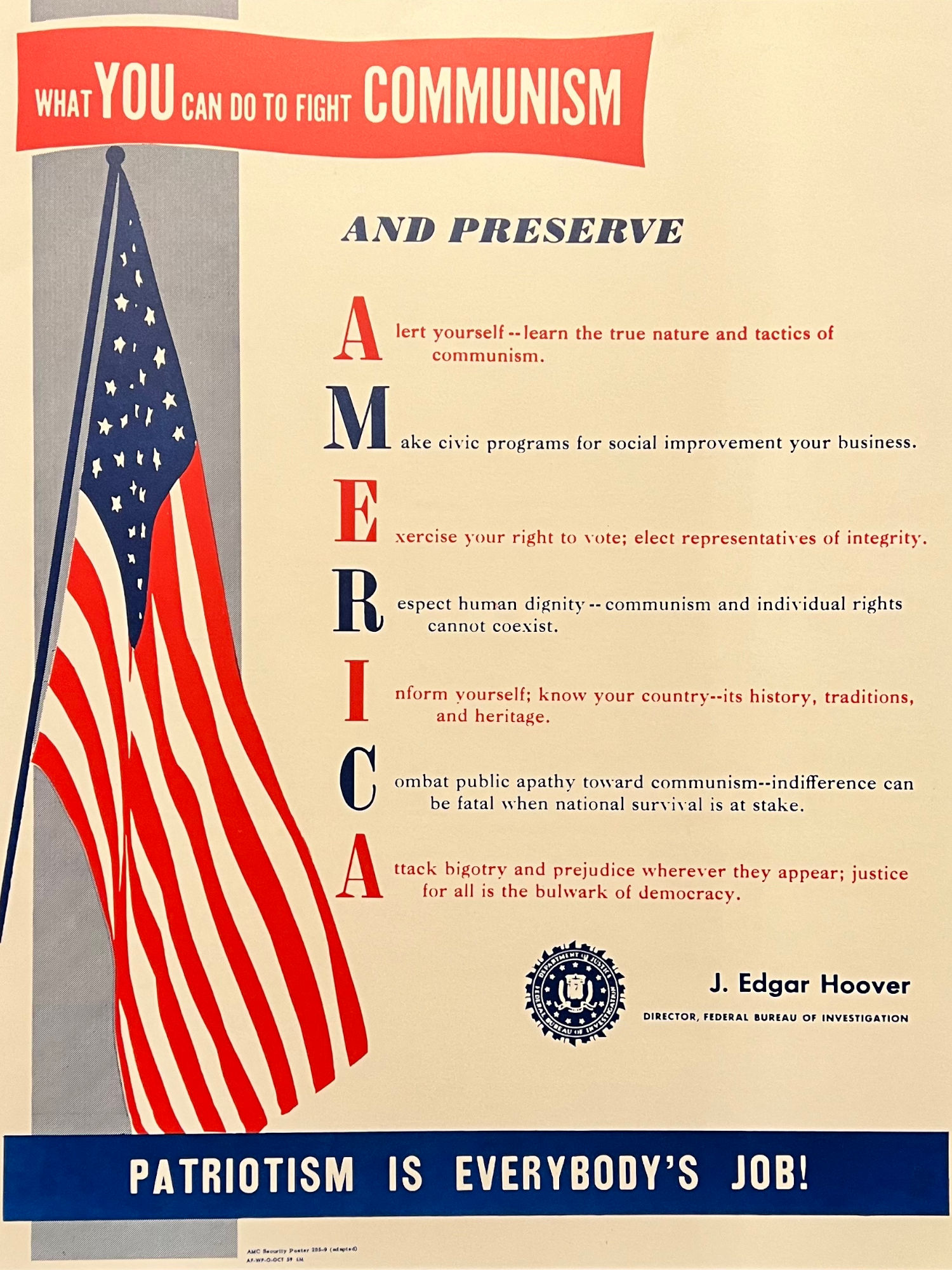 DOJ Propaganda 1959