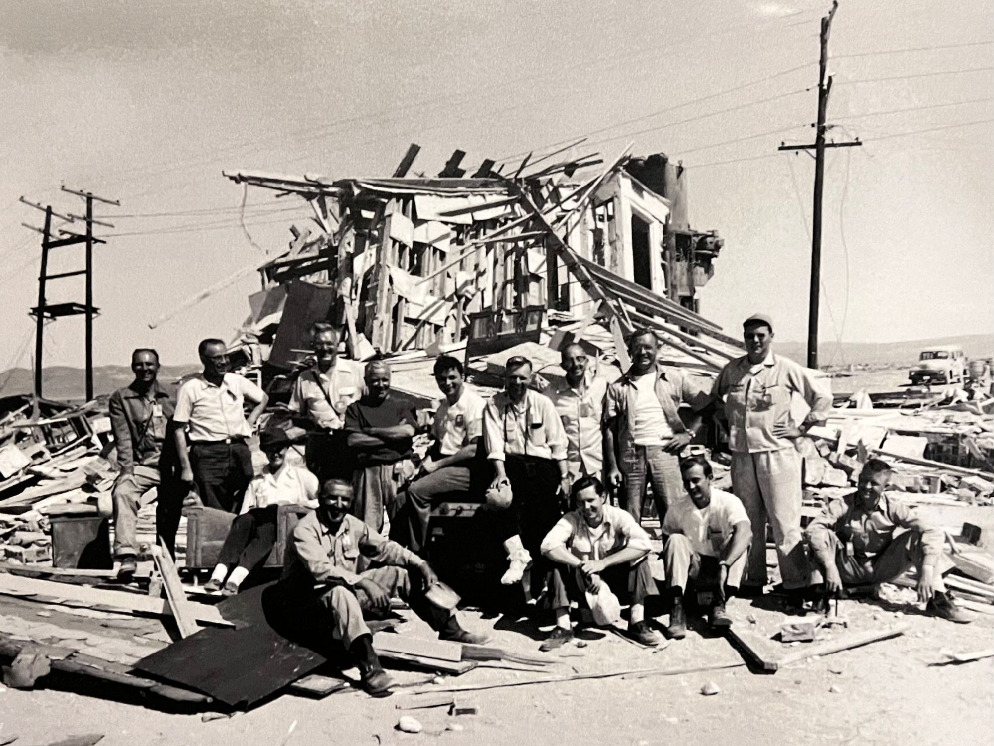 Operation Cue Building Destroyed