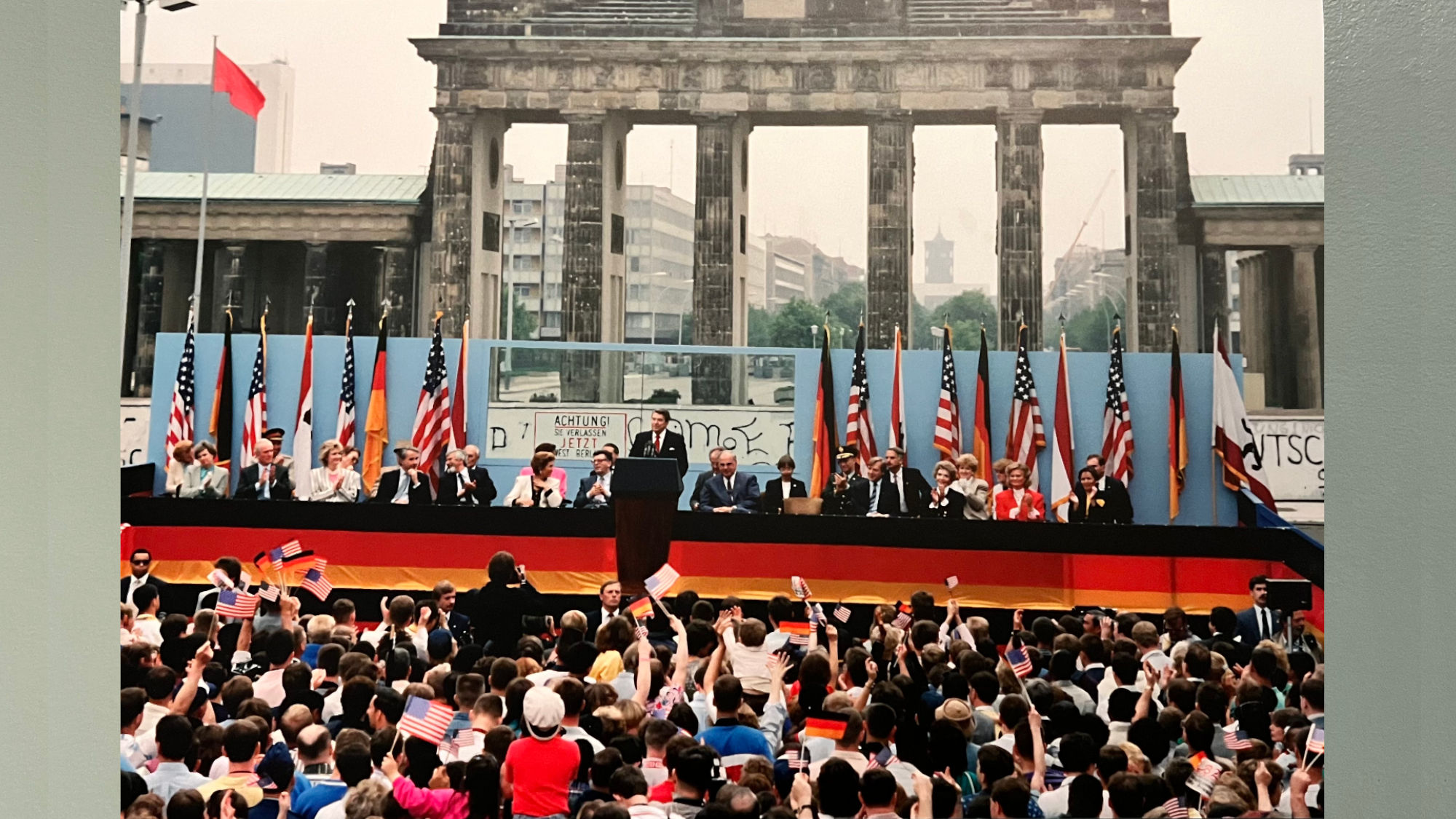 Brandenburg Gate Reagan Brandenburg Gate