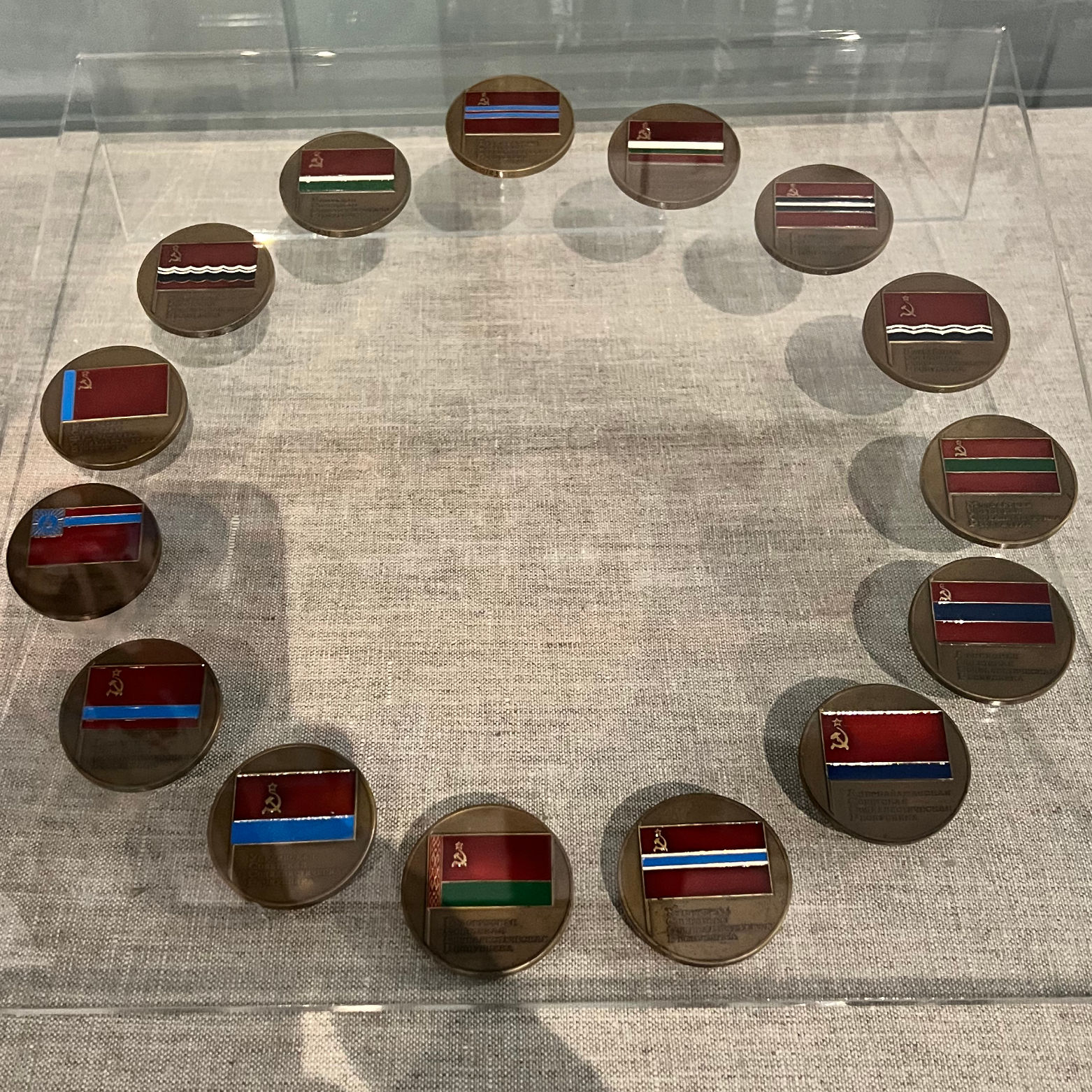Soviet Medallions Reagan Soviet Medallions