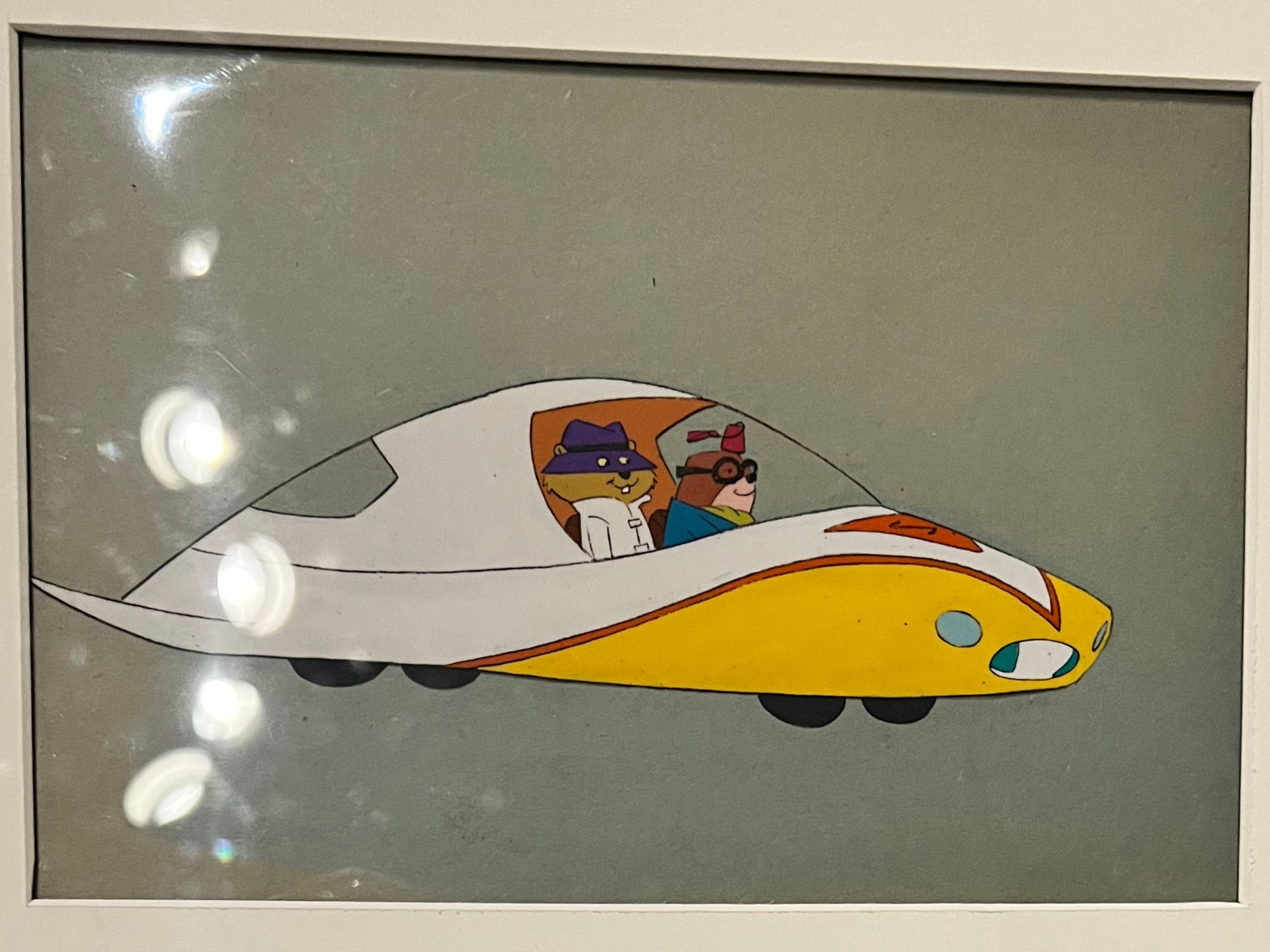 Secret Squirrel Animation Cel Secret Squirrel Animation Cel