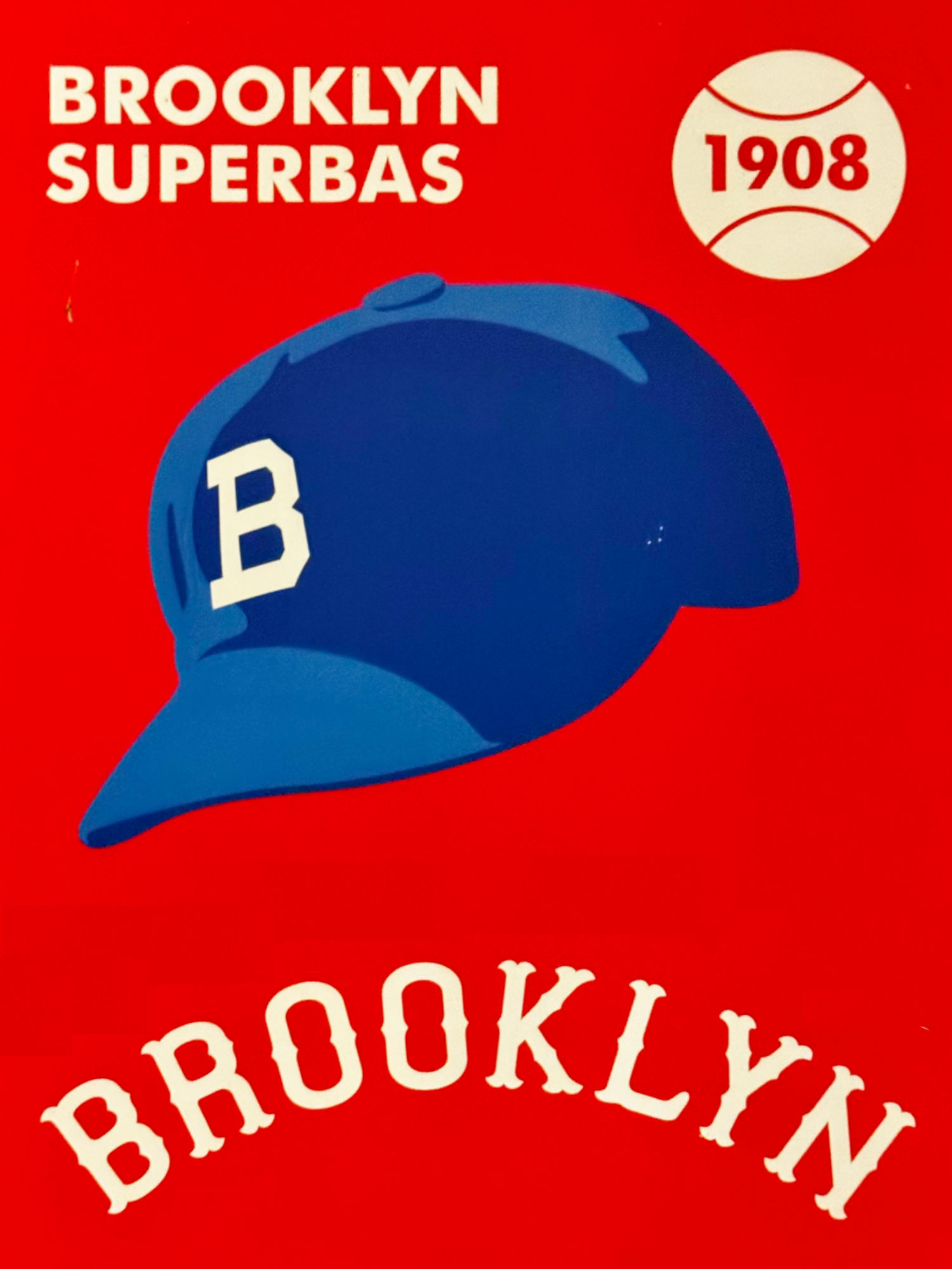 The 1908 Brooklyn Superbas Brooklyn Superbas 1908 Hat Style