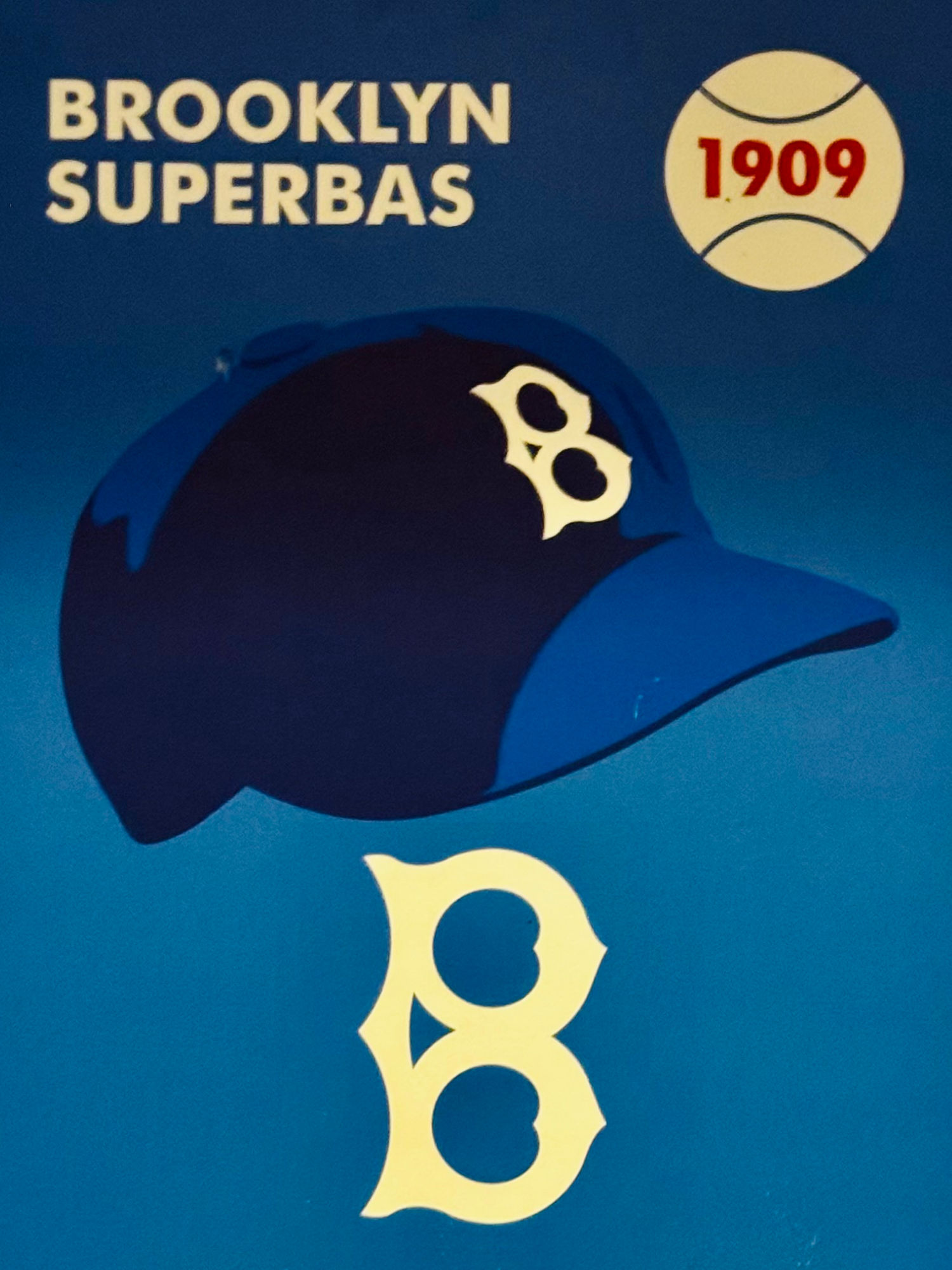 The 1909 Brooklyn Superbas Brooklyn Superbas 1909 Hat Style