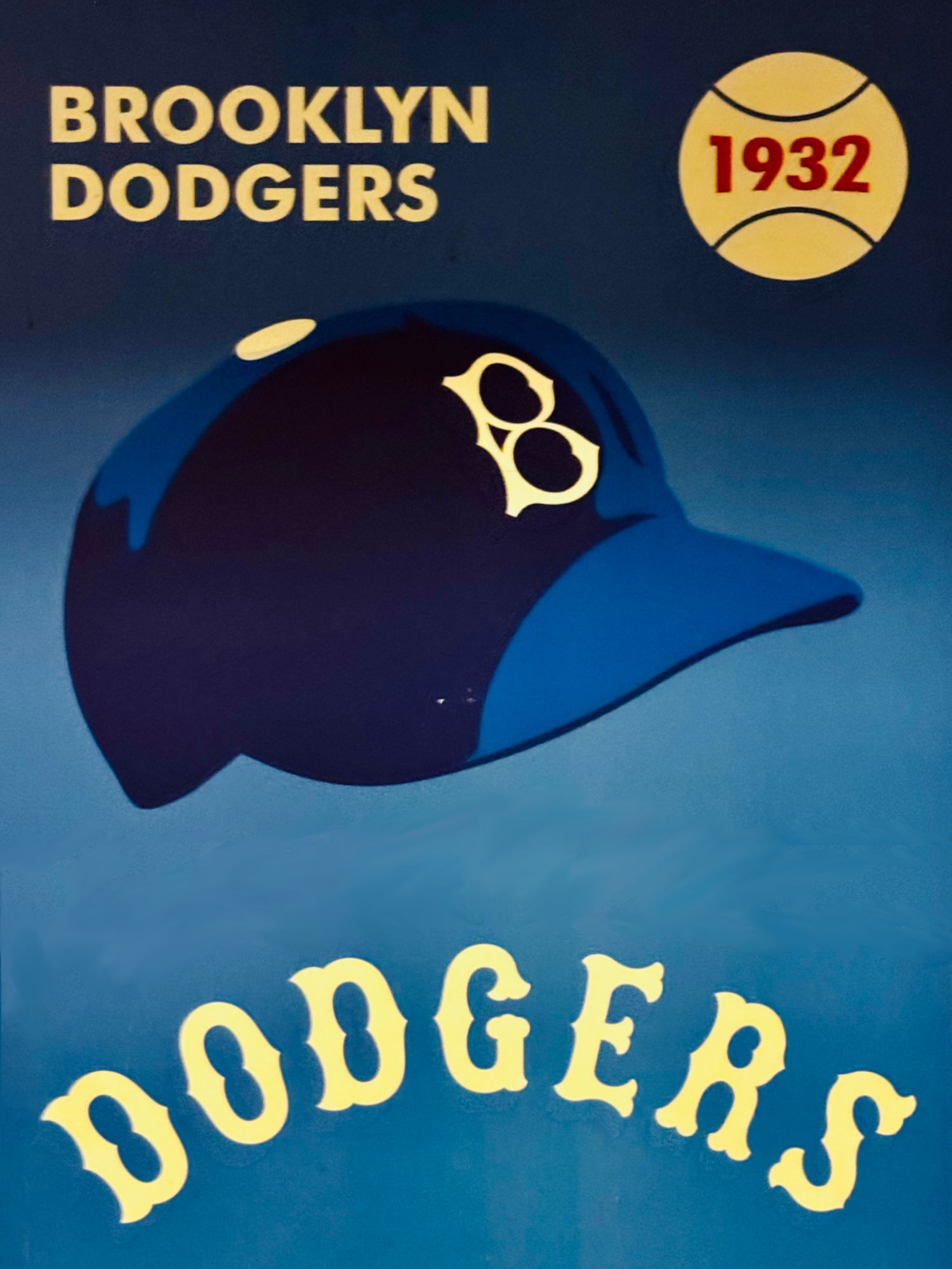 The 1932 Brooklyn Dodgers Brooklyn Dodgers 1932 Hat Style