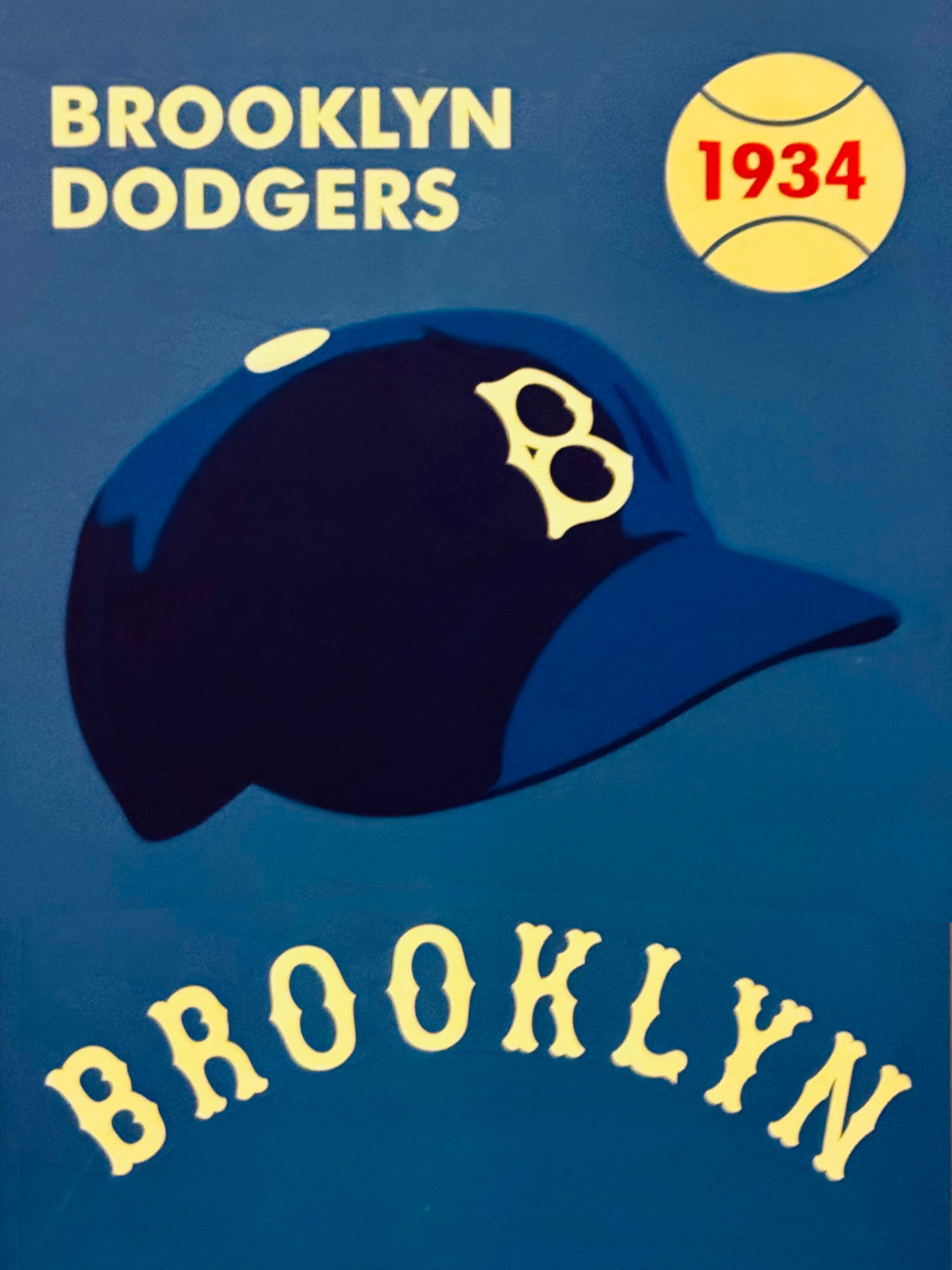 The 1934 Brooklyn Dodgers Brooklyn Dodgers 1934 Hat Style