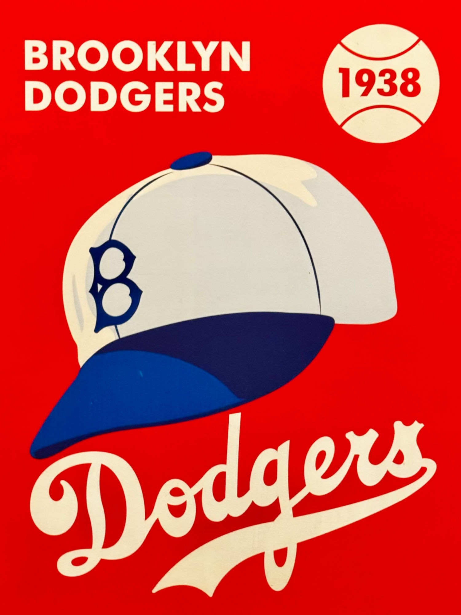 The 1938 Brooklyn Dodgers Brooklyn Dodgers 1938 Hat Style