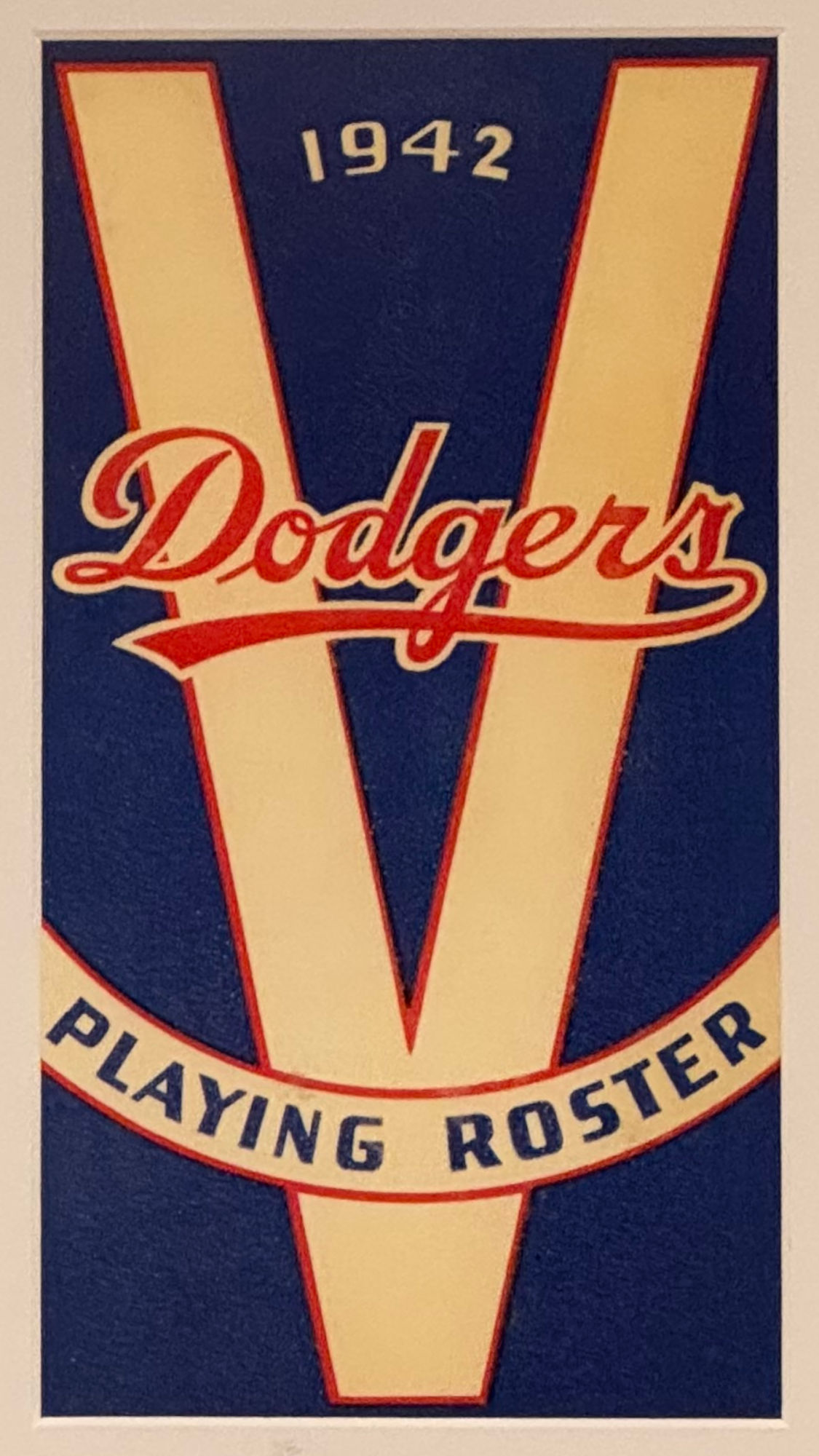 1942 Dodgers Cover 1942 Dodgers Cover