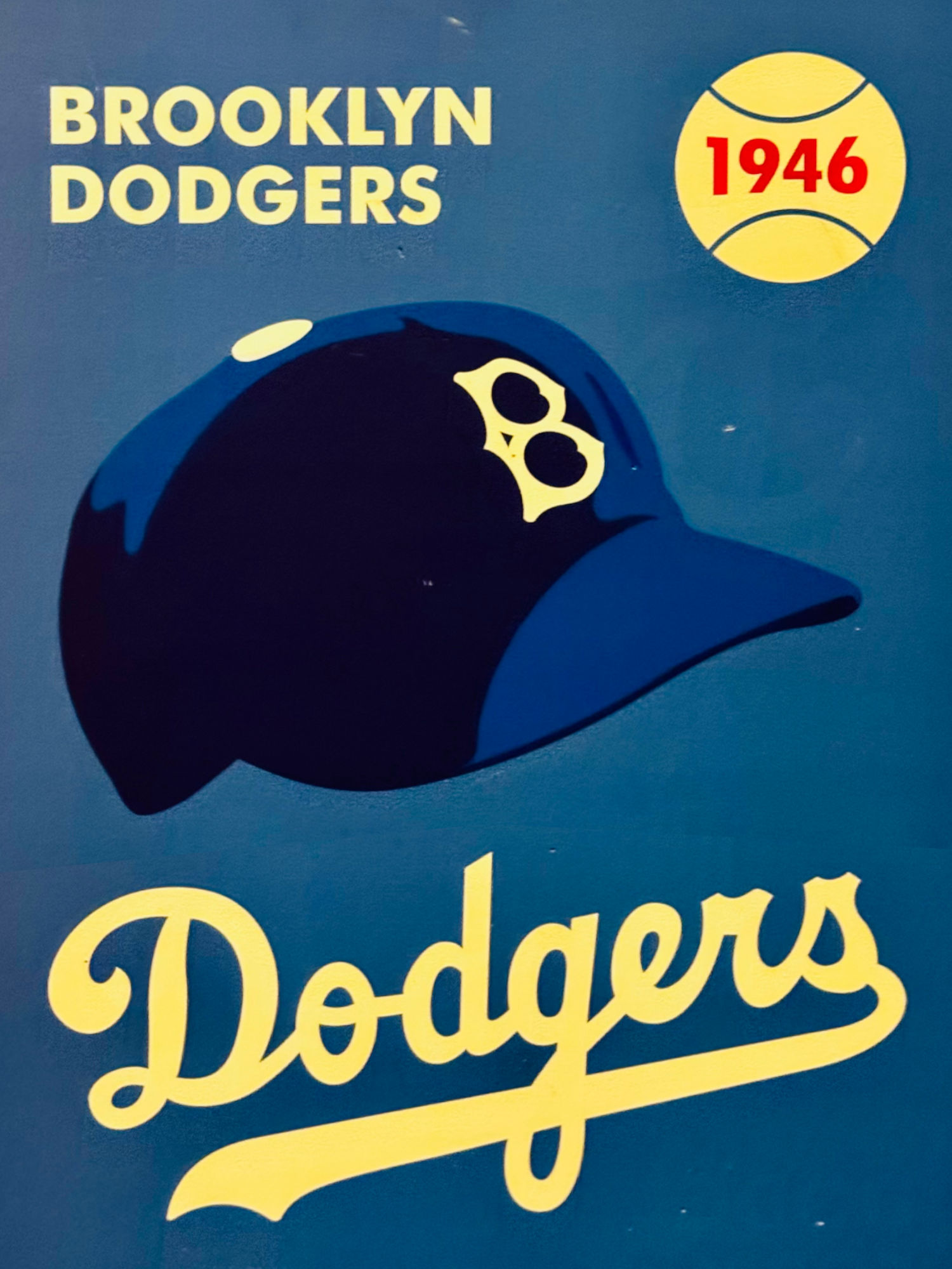 The 1946 Brooklyn Dodgers Brooklyn Dodgers 1946 Hat Style