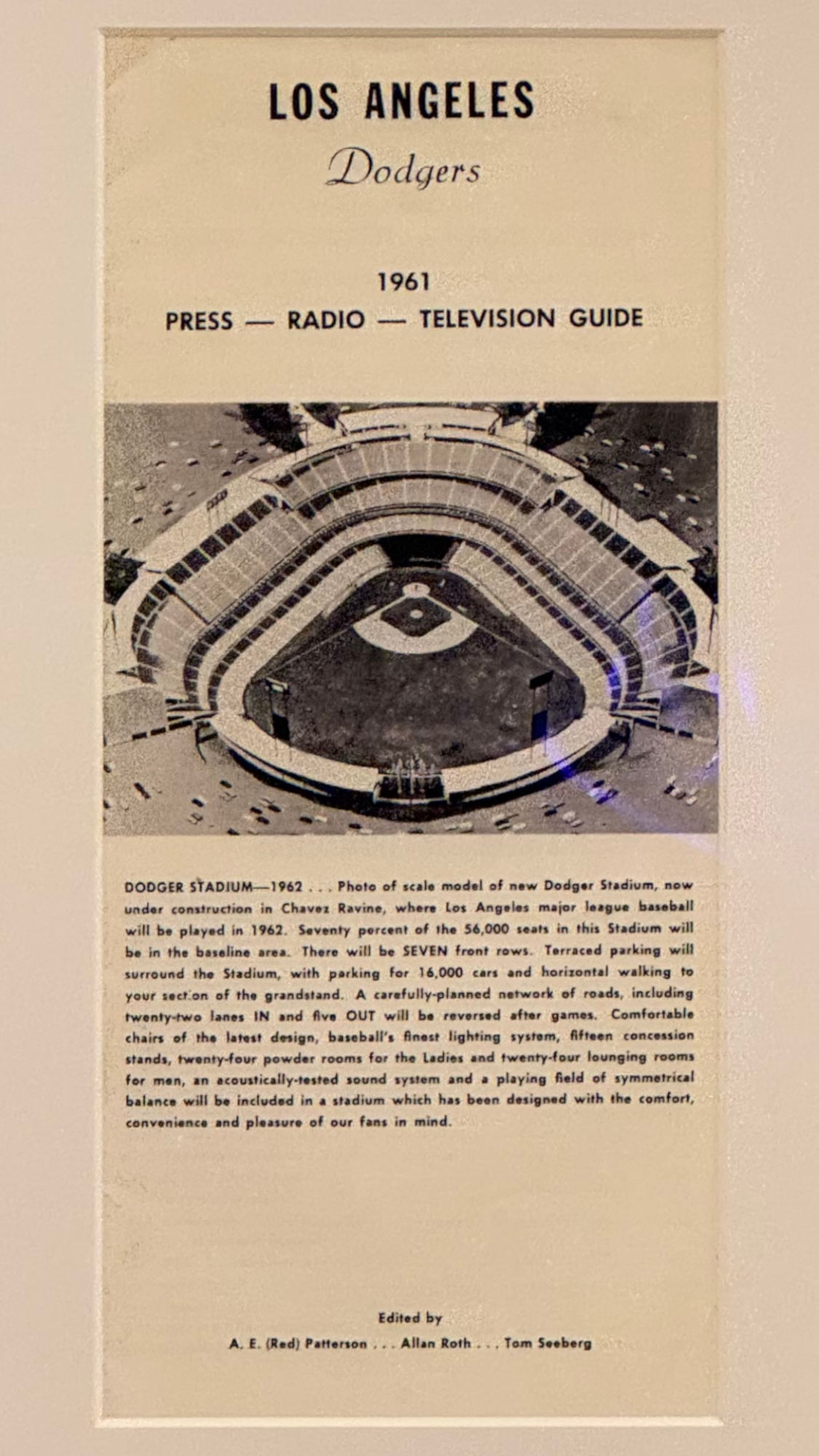 1961 Press Radio Television Guide Cover 1961 Press Radio Television Guide Cover