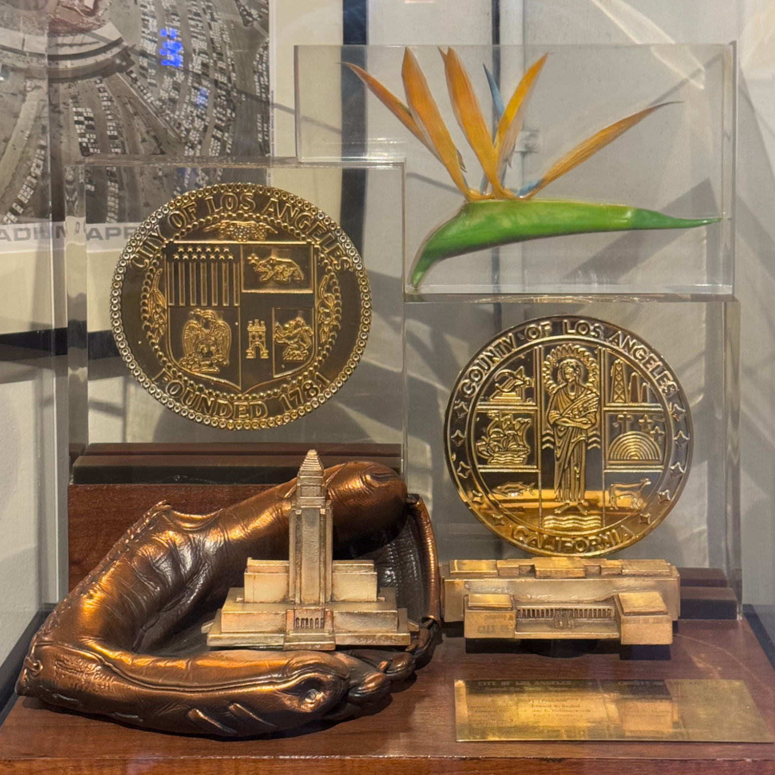1962 Dodger Stadium City of Los Angeles Seals