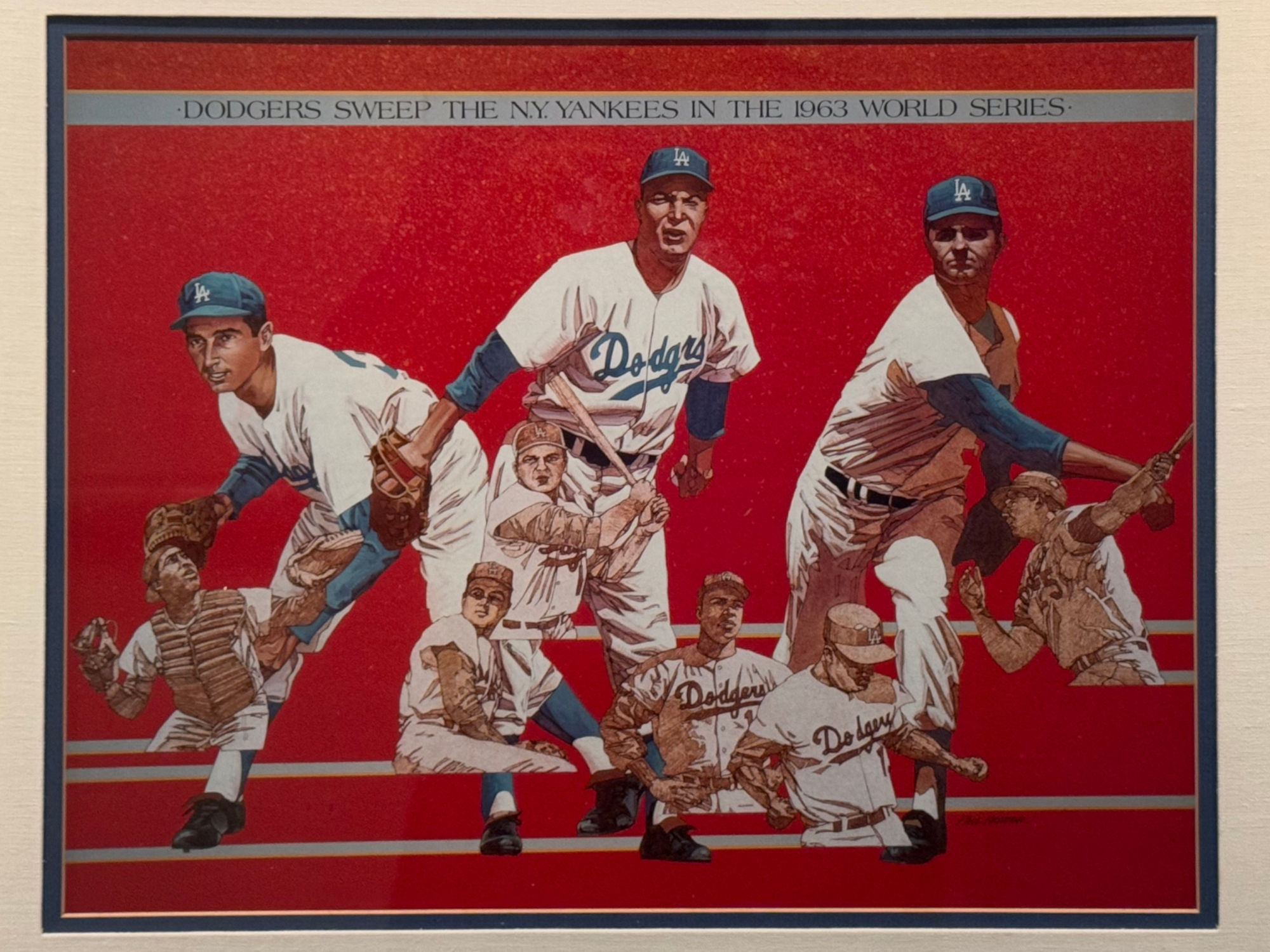 1963 Dodgers Sweep NY Yankees