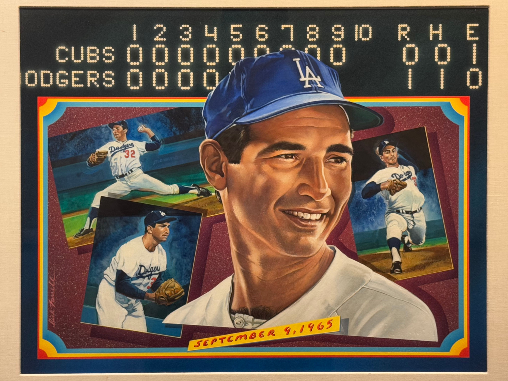 1965 Sandy Koufax Perfect Game