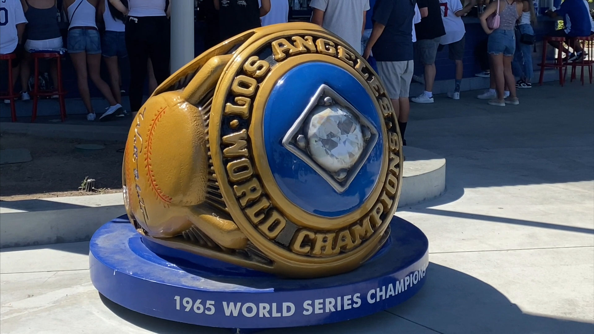 Dodger Stadium 1965 WS Ring Dodger Stadium