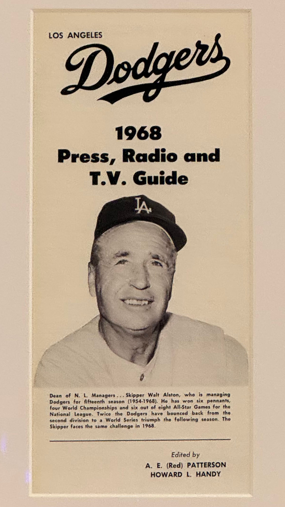 1968 Press Radio and T.V. Guide Cover 1968 Press Radio and T.V. Guide Cover
