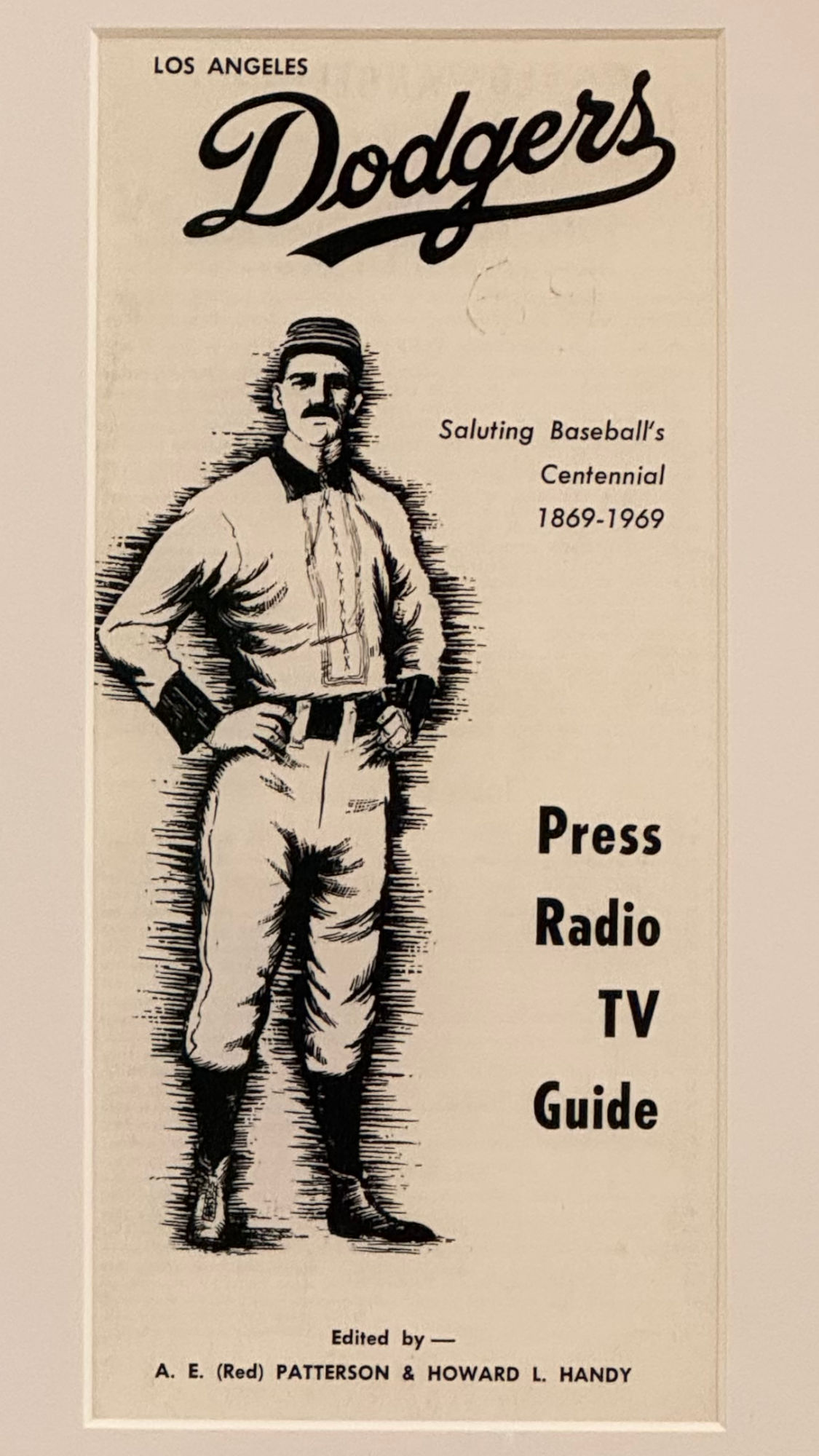 1969 Press Radio and TV Guide Cover 1969 Press Radio and TV Guide Cover