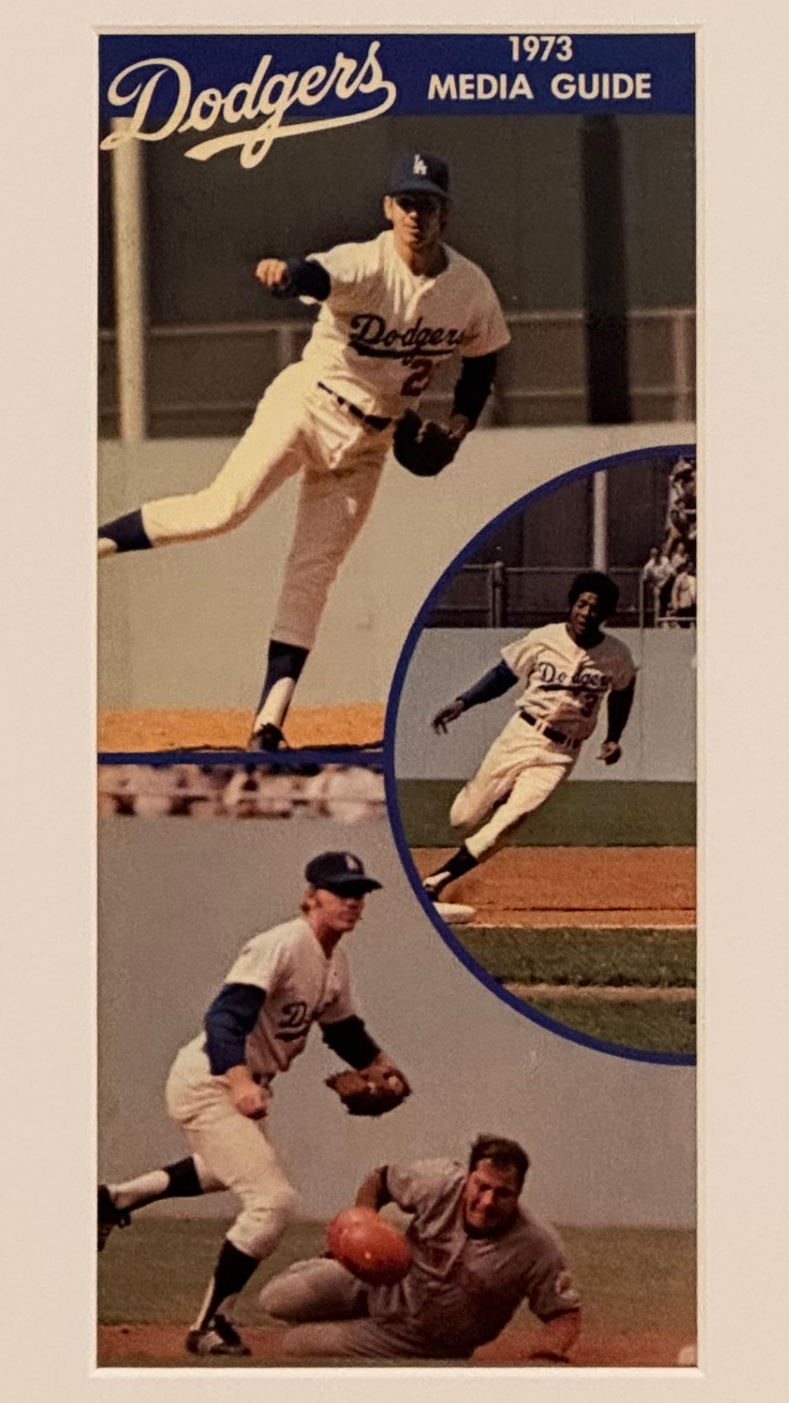 1973 Dodgers Media Guide Cover 1973 Dodgers Media Guide Cover
