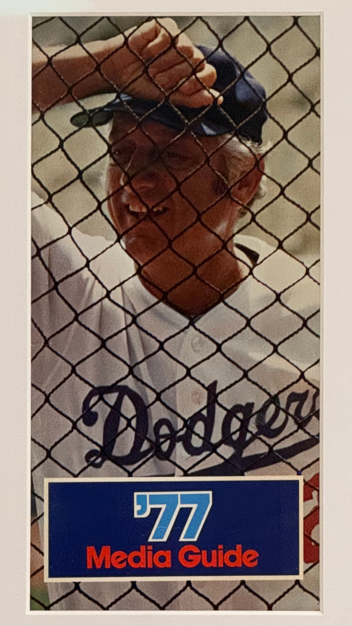 1977 Dodgers Media Guide Cover 1977 Dodgers Media Guide Cover