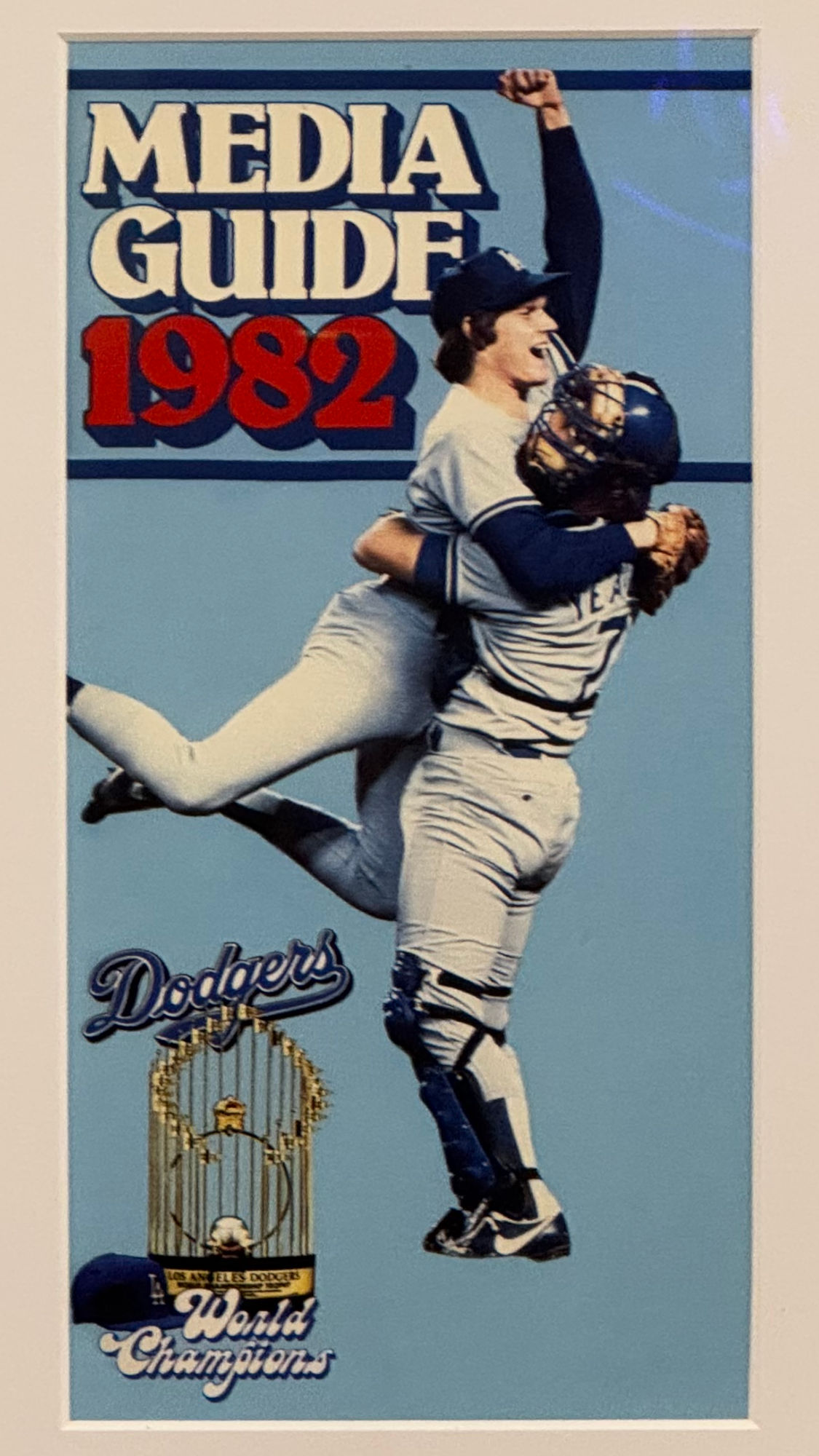 1982 Media Guide Cover 1982 Media Guide Cover