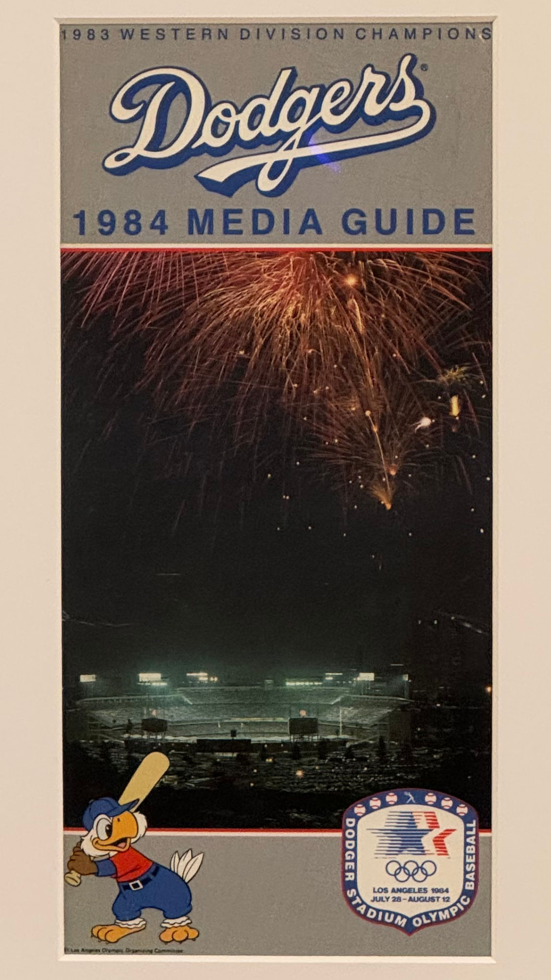 1984 Media Guide Cover 1984 Media Guide Cover