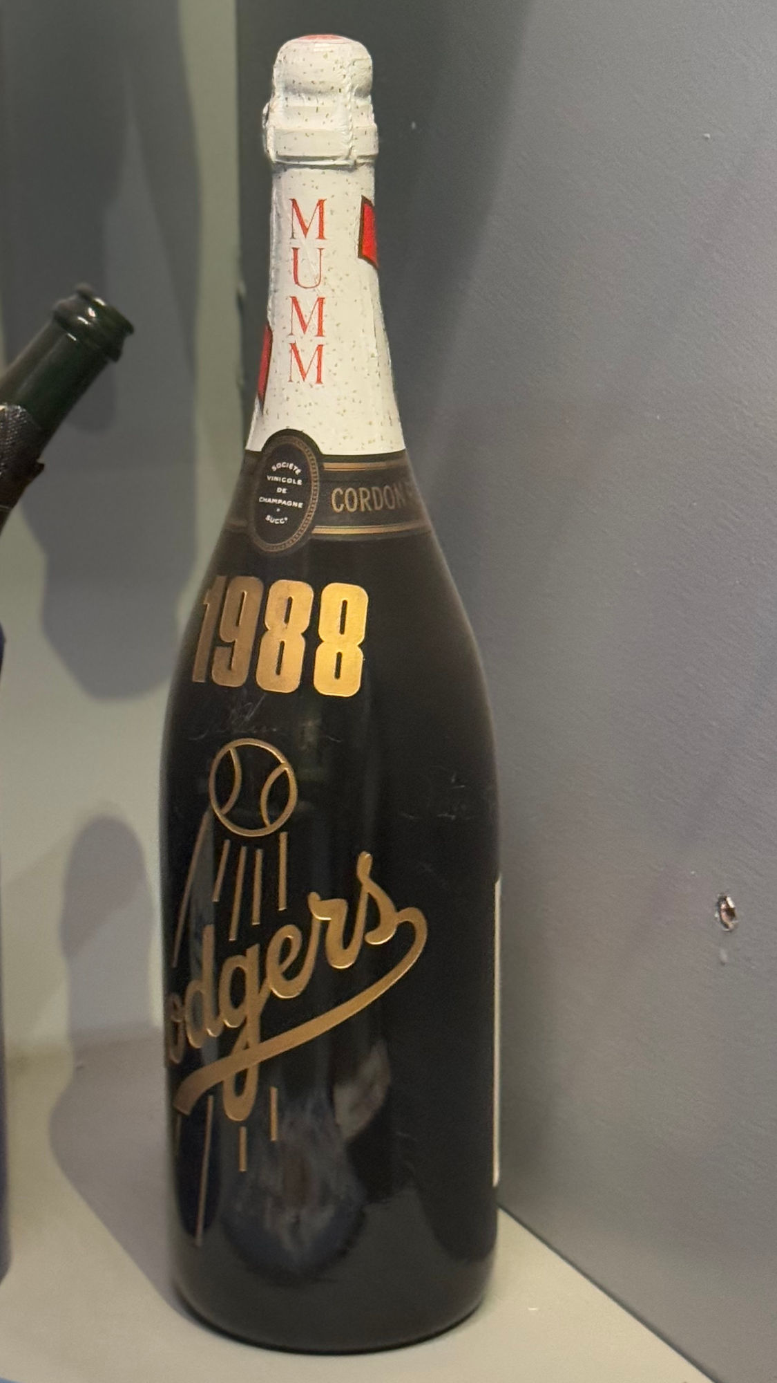 1988 Champagne Bottle