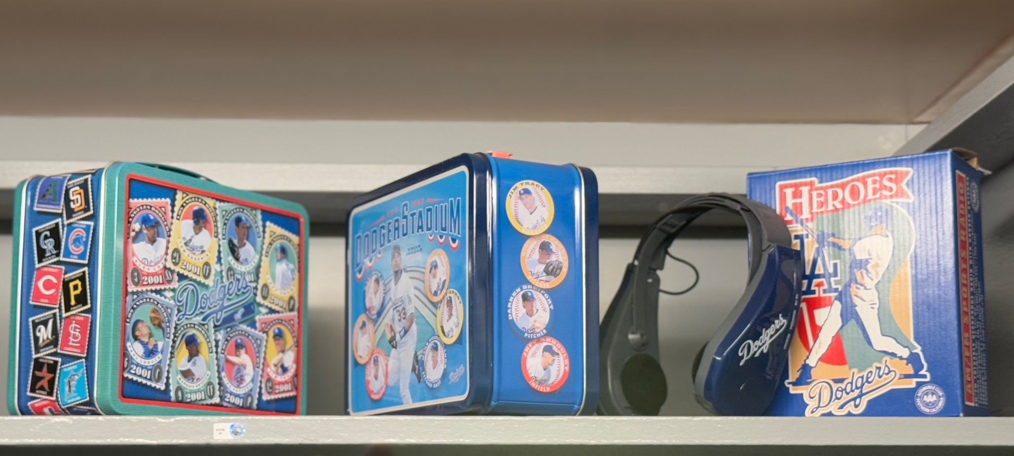 1990s Dodger Lunchboxes