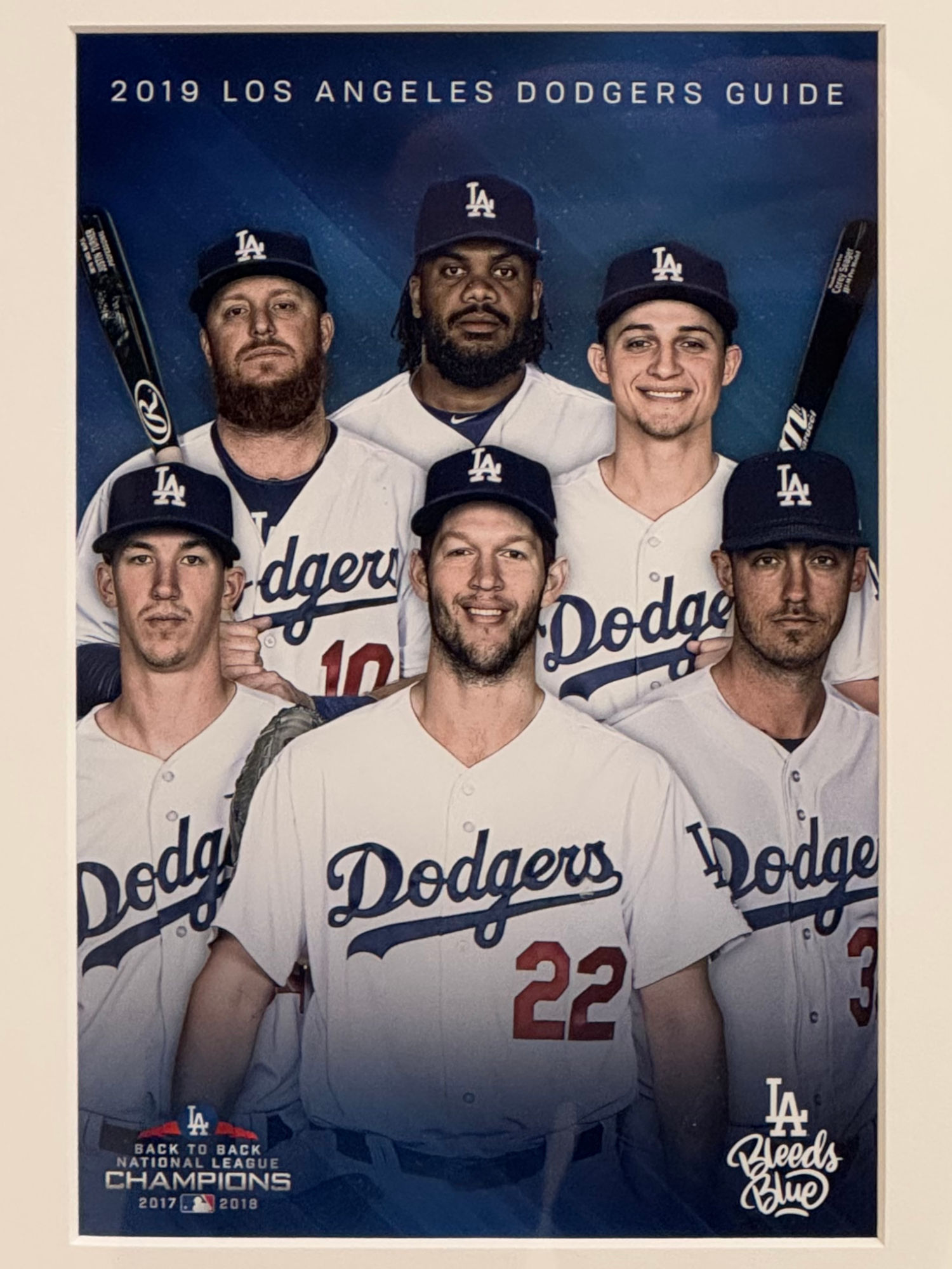 2019 Los Angeles Dodgers Guide Cover 2019 Los Angeles Dodgers Guide Cover