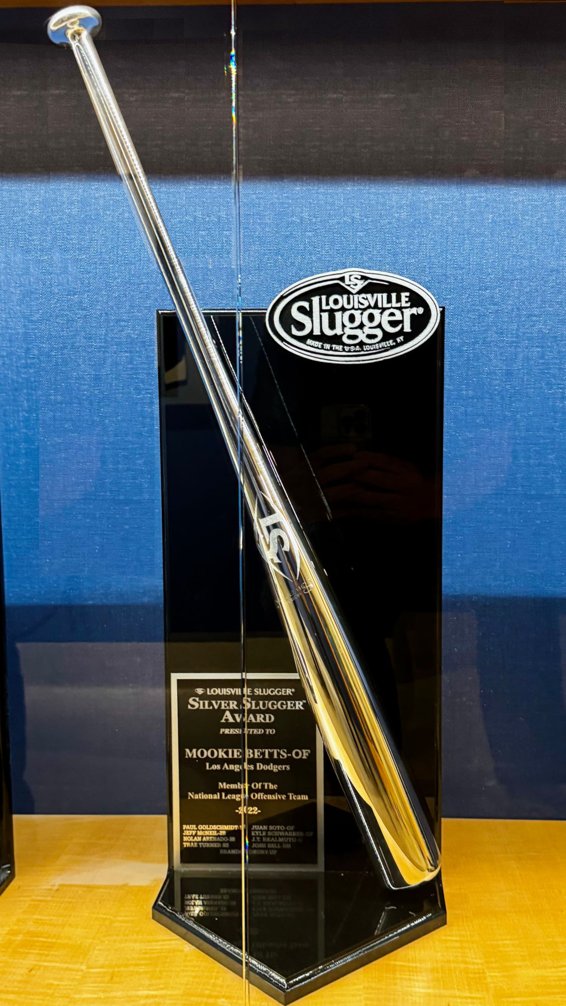 Mookie Betts 2022 Silver Slugger Award 2022 Silver Slugger Award Mookie Betts