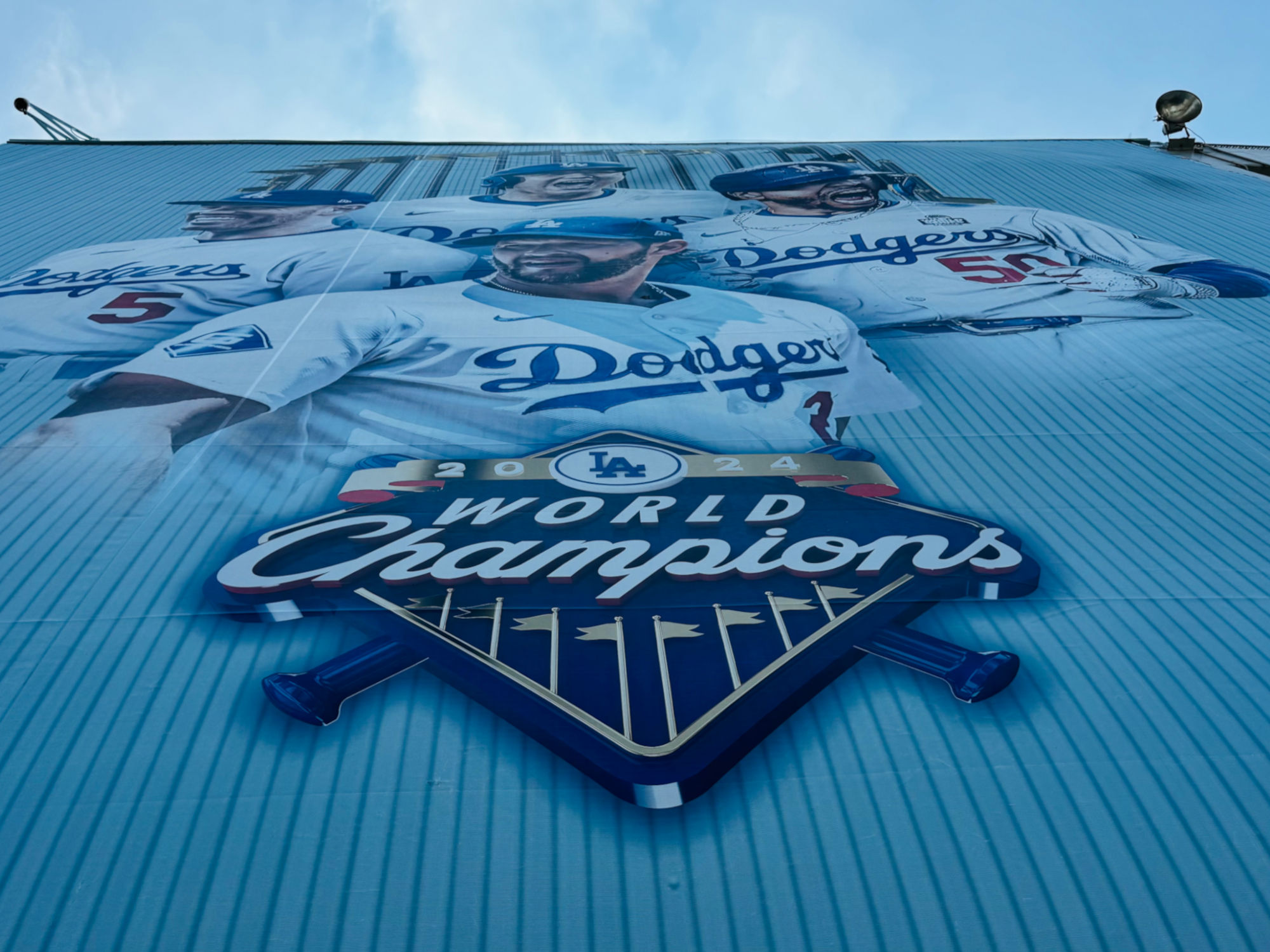 2024 LA World Champions Mural 2024 LA World Champions Mural