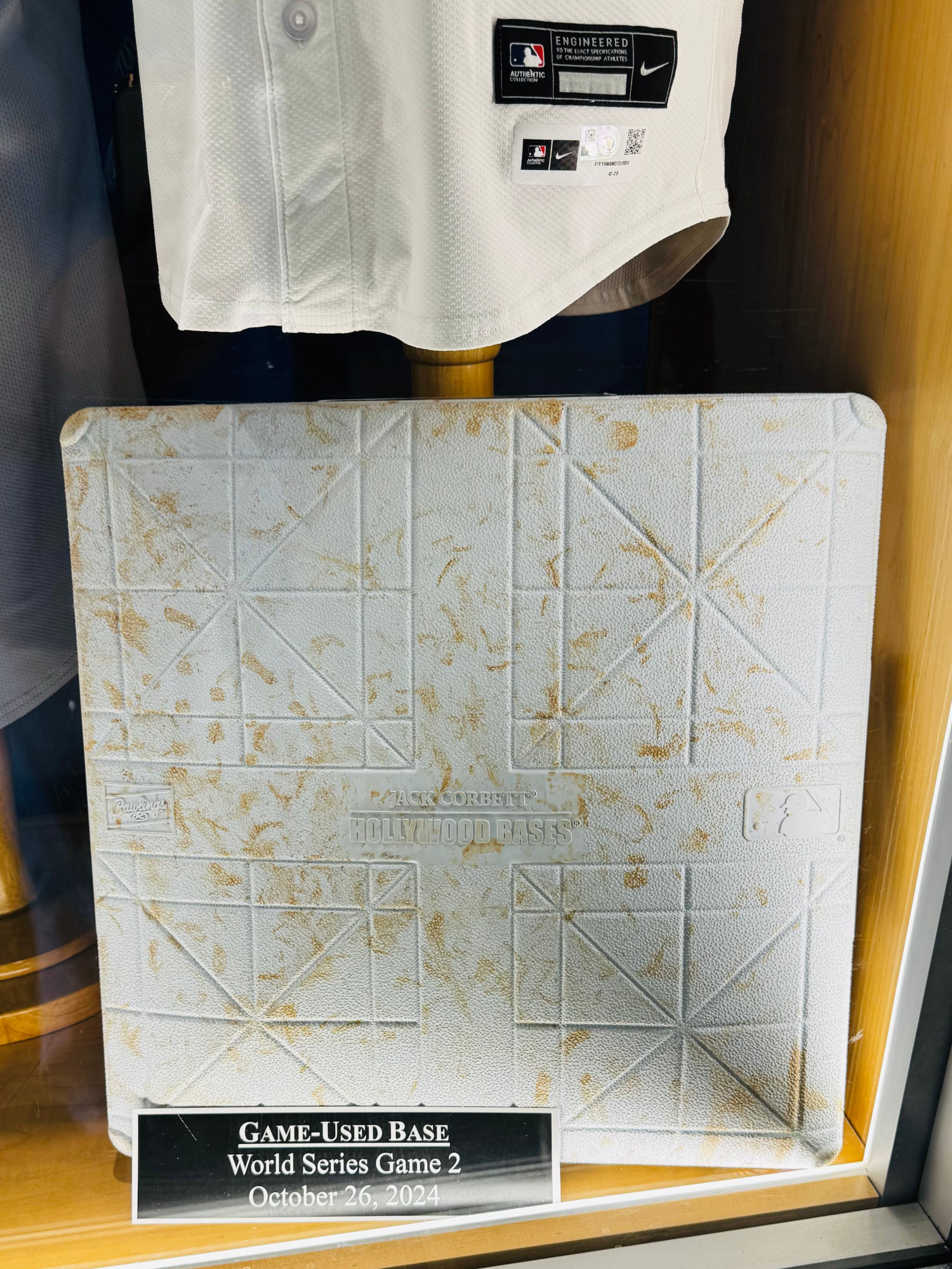 Game 2 Used Base 2024 World Series Game 2 Used Base