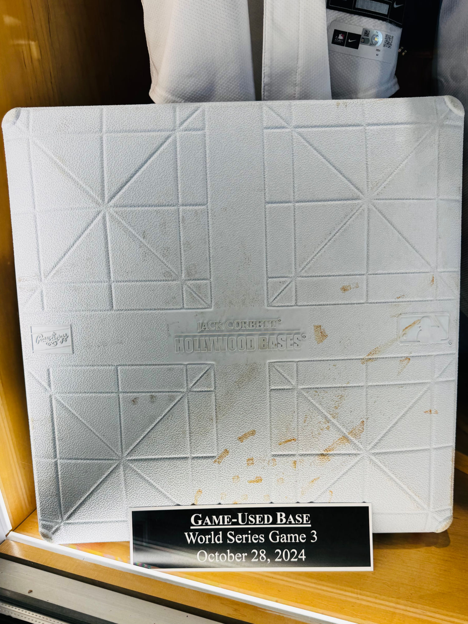 Game 3 Used Base 2024 World Series Game 3 Used Base