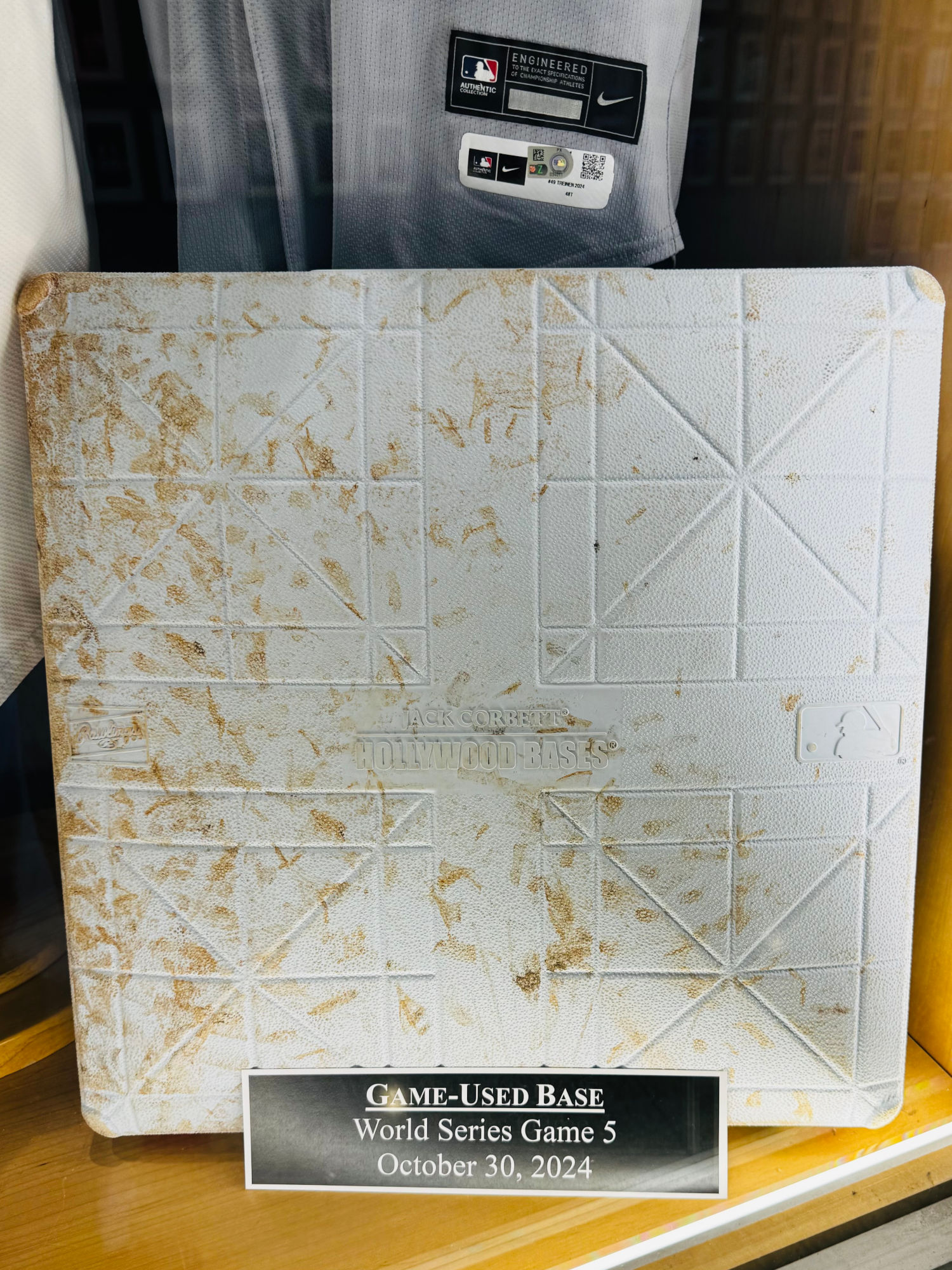 Game 5 Used Base 2024 World Series Game 5 Used Base