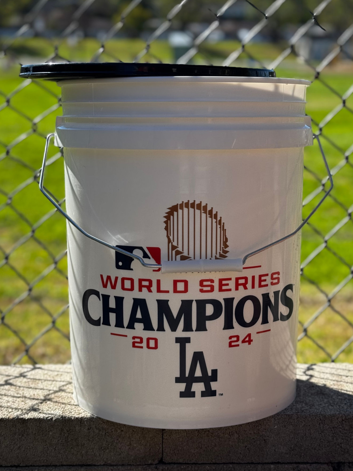 2024 WS Dodgers Home Depot Bucket