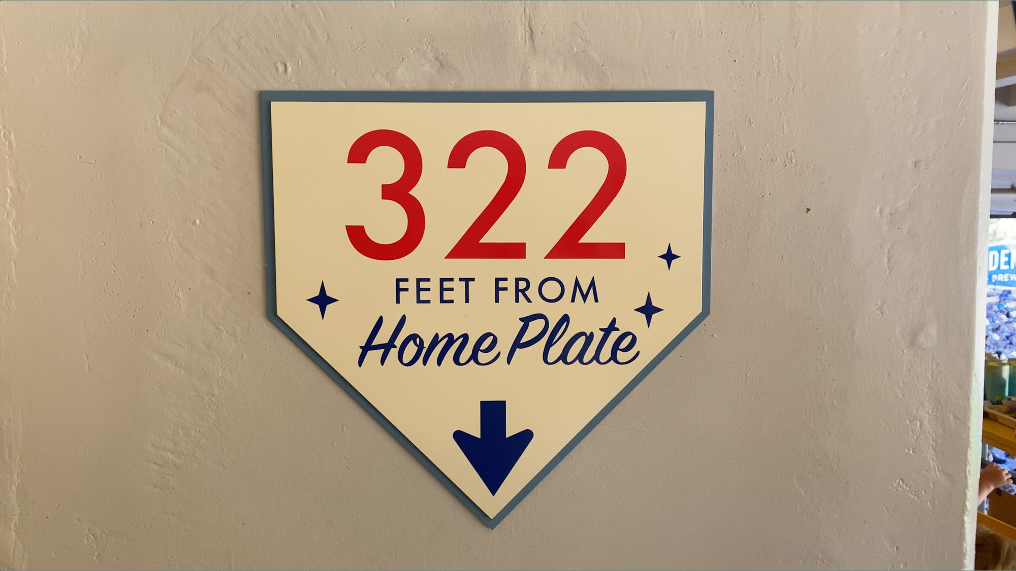 322 Feet from Home Plate Dodger Stadium 322 Feet from Home Plate
