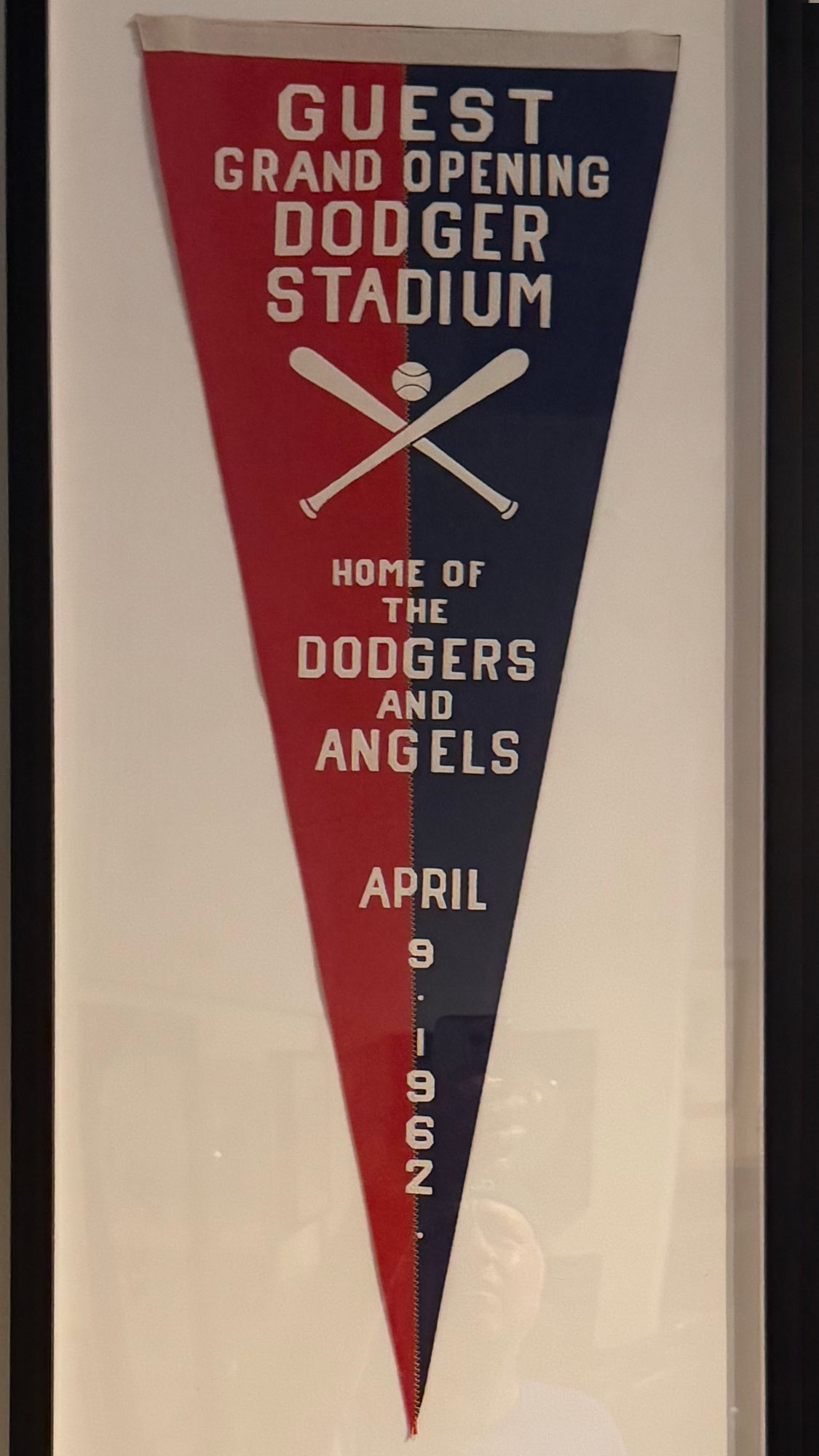 April 9 1962 Guest Grand Opening Dodger Stadium