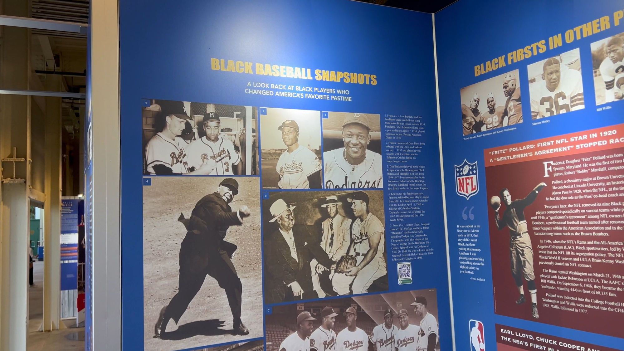 Barrier Breakers Black Baseball Snapshots