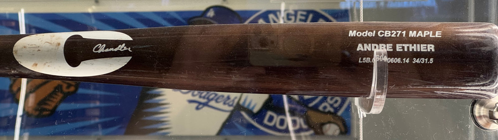 Andre Ethier's Baseball Bat Andre Ethier's Baseball Bat