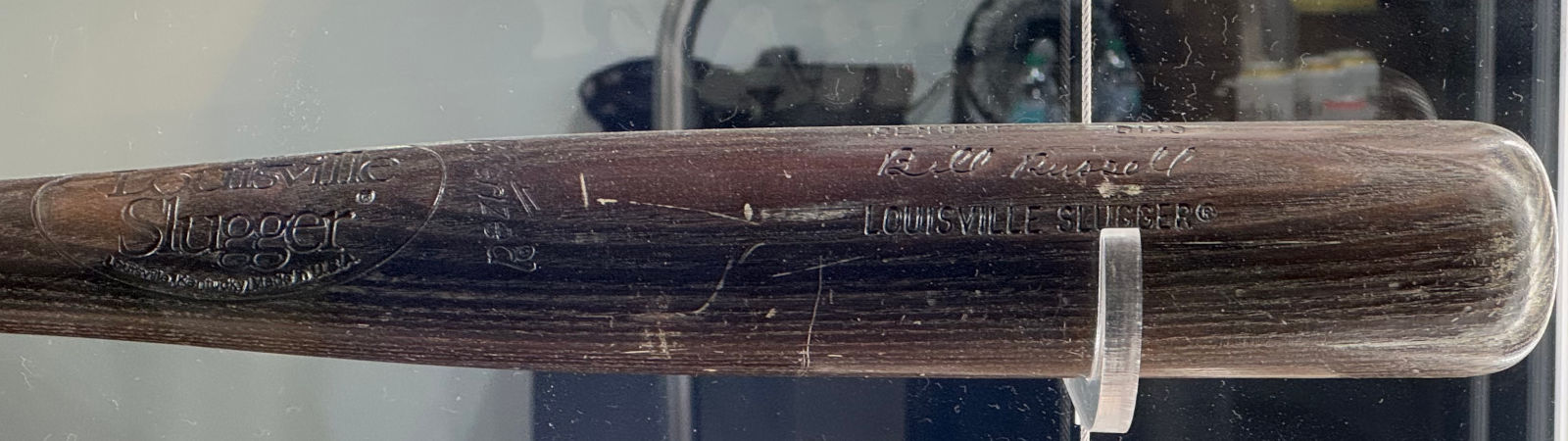 Bill Russell's Baseball Bat Bill Russell's Baseball Bat