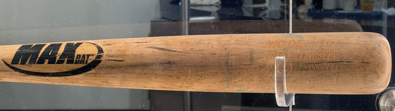 Chad Billingsley's Baseball Bat Chad Billingsley's Baseball Bat