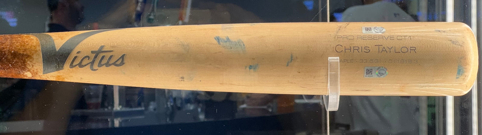 Chris Taylor's Baseball Bat Chris Taylor's Baseball Bat