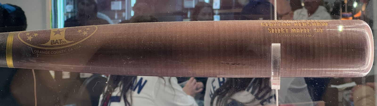 Clayton Kershaw's Baseball Bat Clayton Kershaw's Baseball Bat